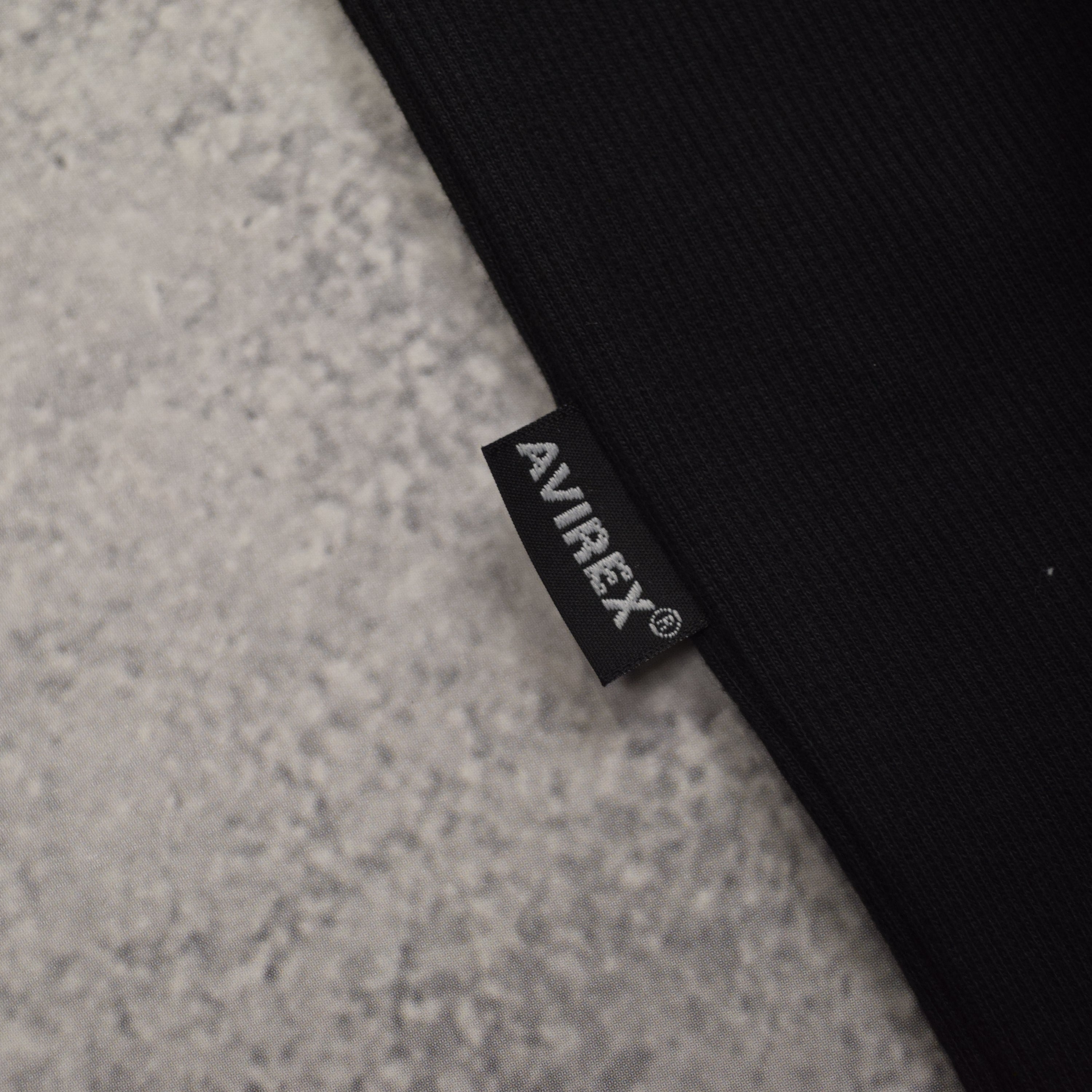 Avirex Ribbed Henley T-Shirt