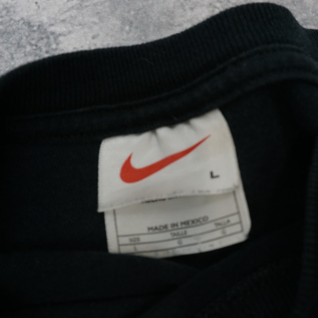 2000s Nike Athletics Sleeve Print T-Shirt Long Sleeve
