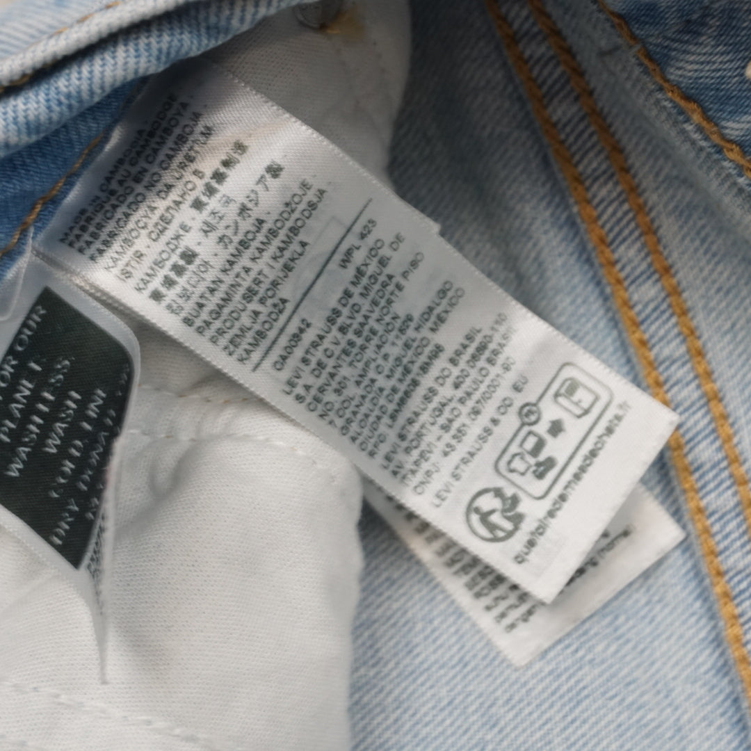 Levi's Wedgie Bootcut Light Wash Jeans