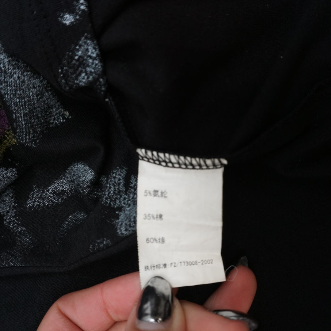 2000s Joylife Graphic Embellished Top Tee