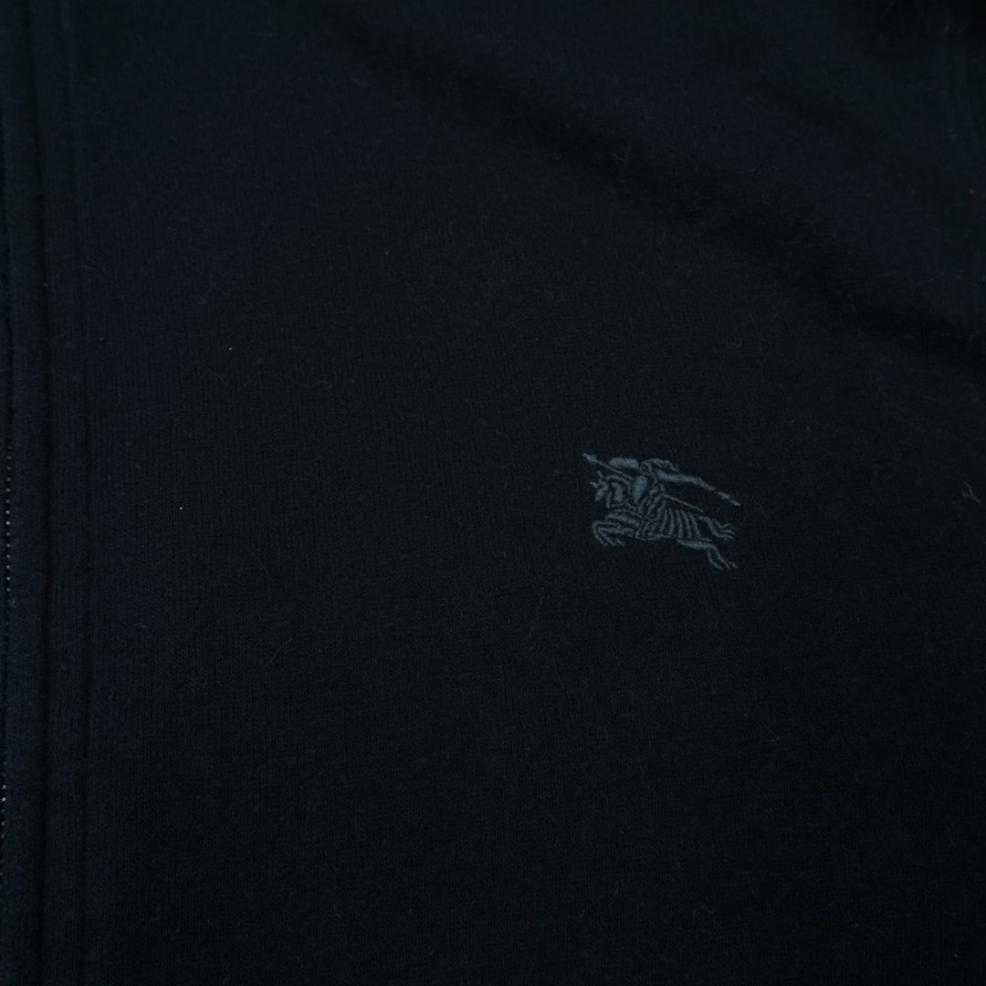 2000s Burberry Nova Check Zip Up Sweatshirt