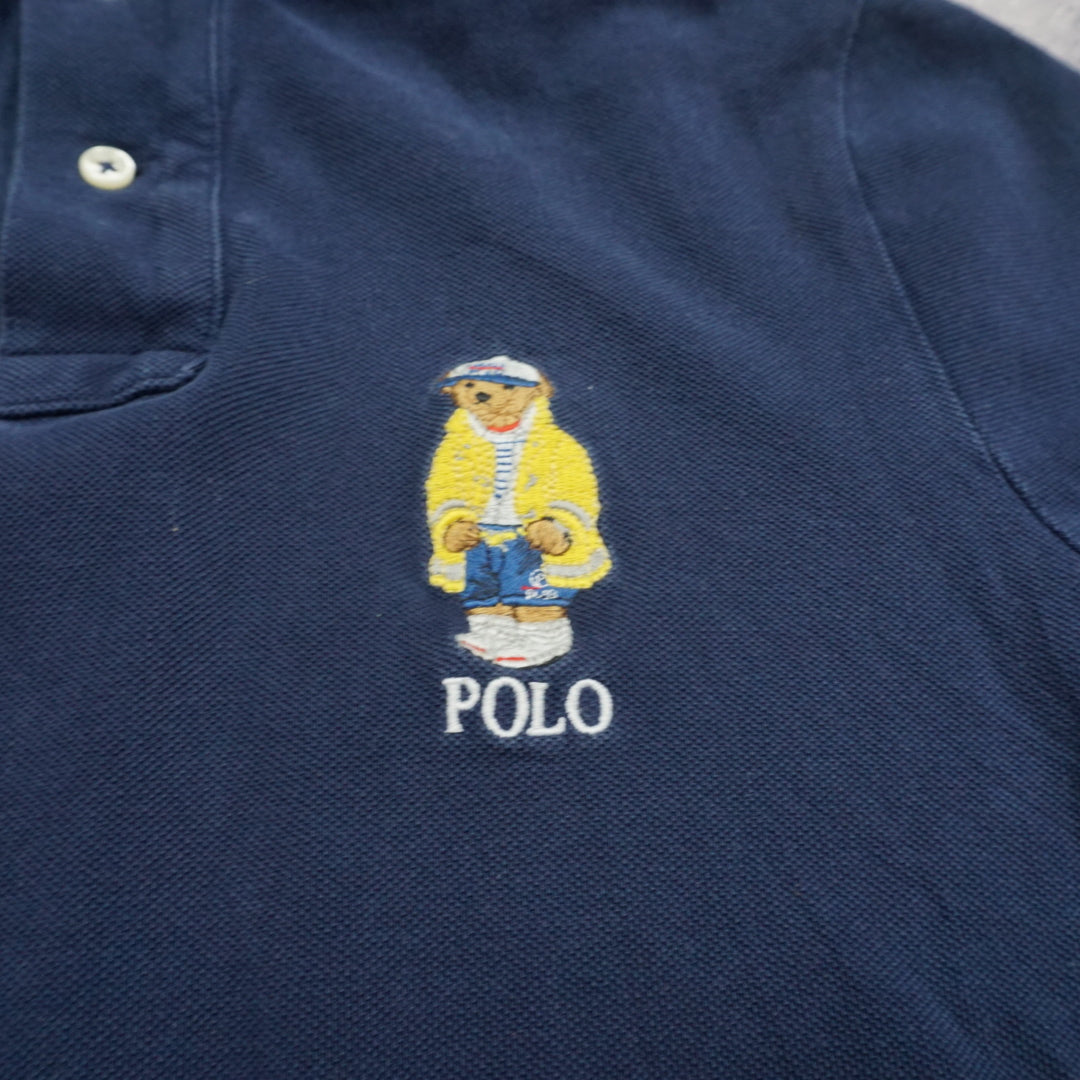 2000s Polo Ralph Lauren Custom Slim Fit Polo