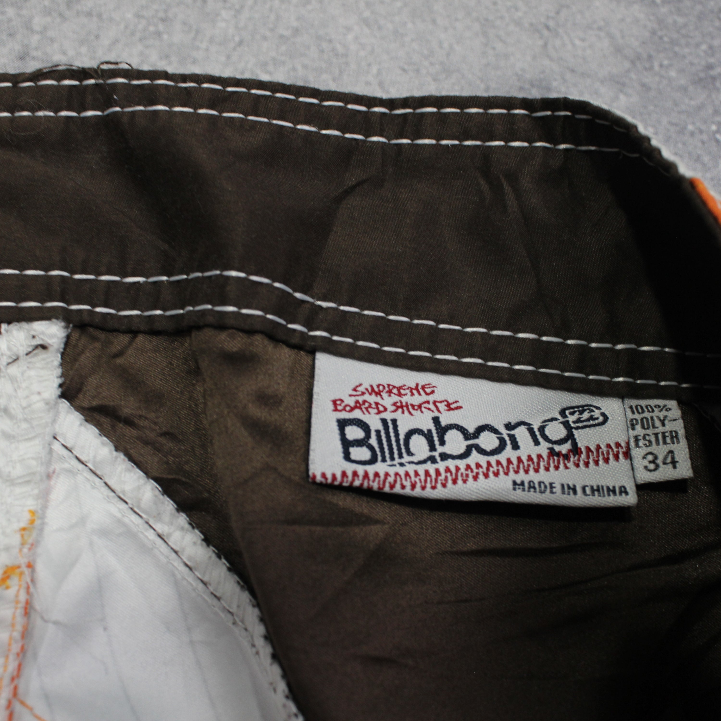 2000s Billabong Surfing Patterned Board Shorts