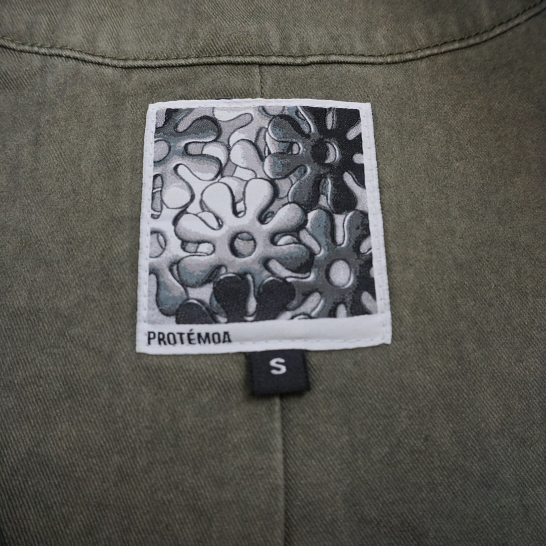 Protémoa Asymmetric Zip Cotton Jacket