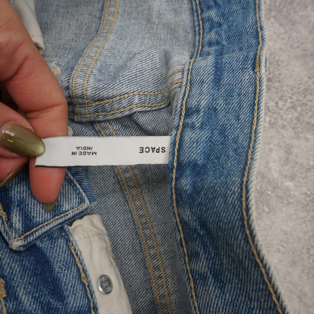 Weekday Paint Splattered Jeans