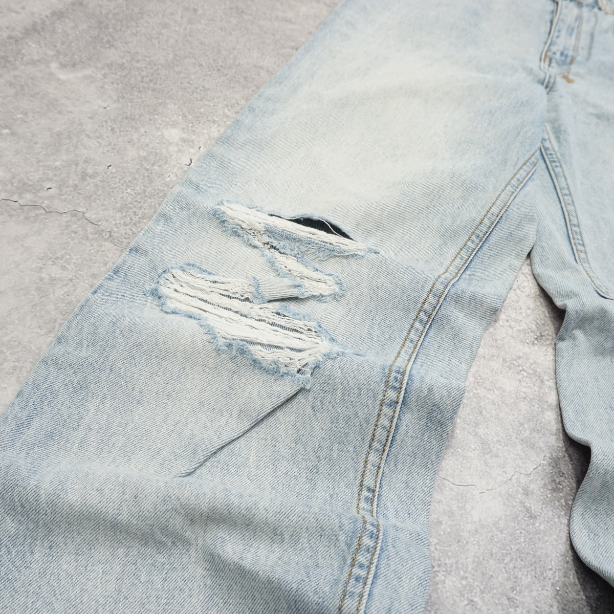 Tsubi High Rise Distressed Jeans