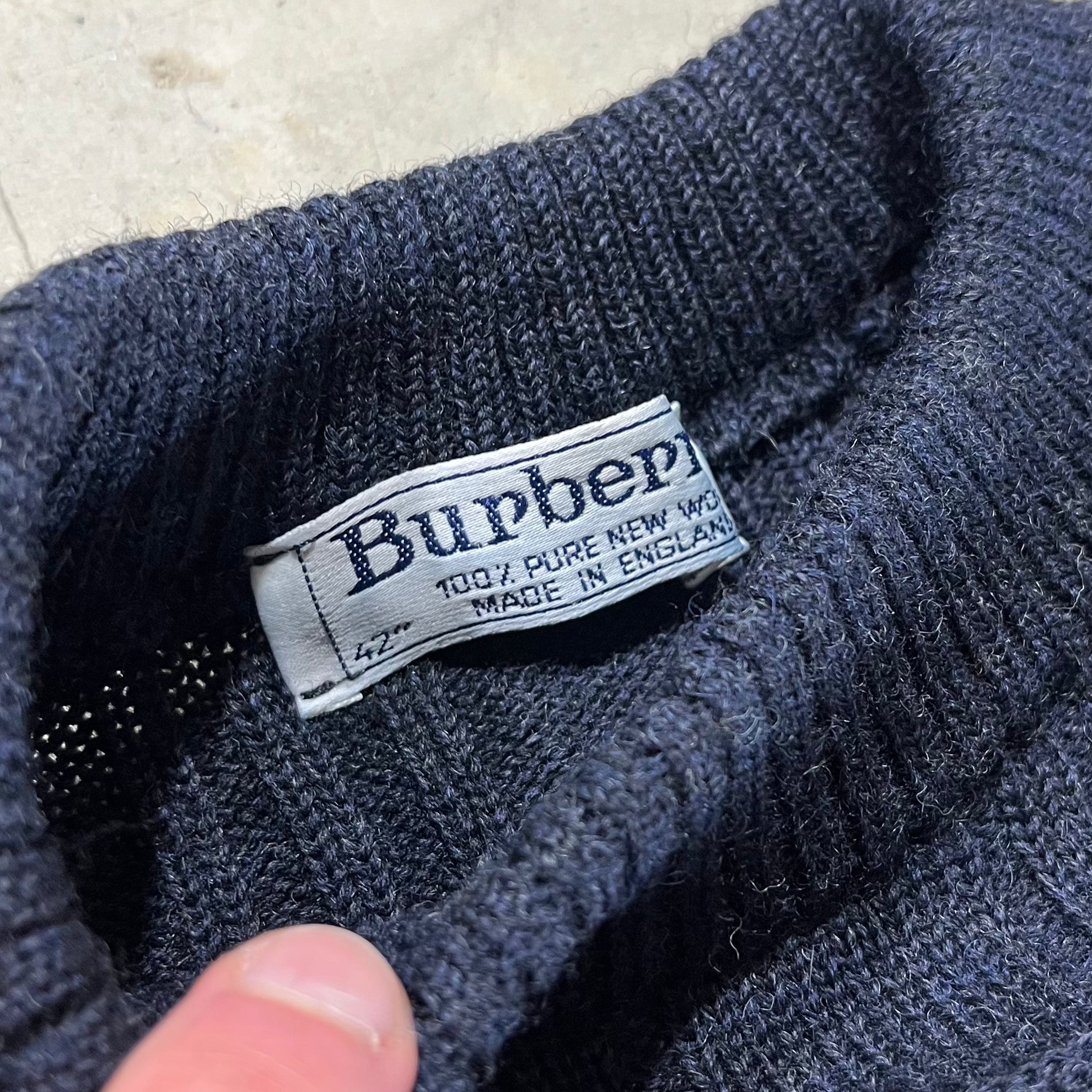 Burberry Embroidered Knit Sweater