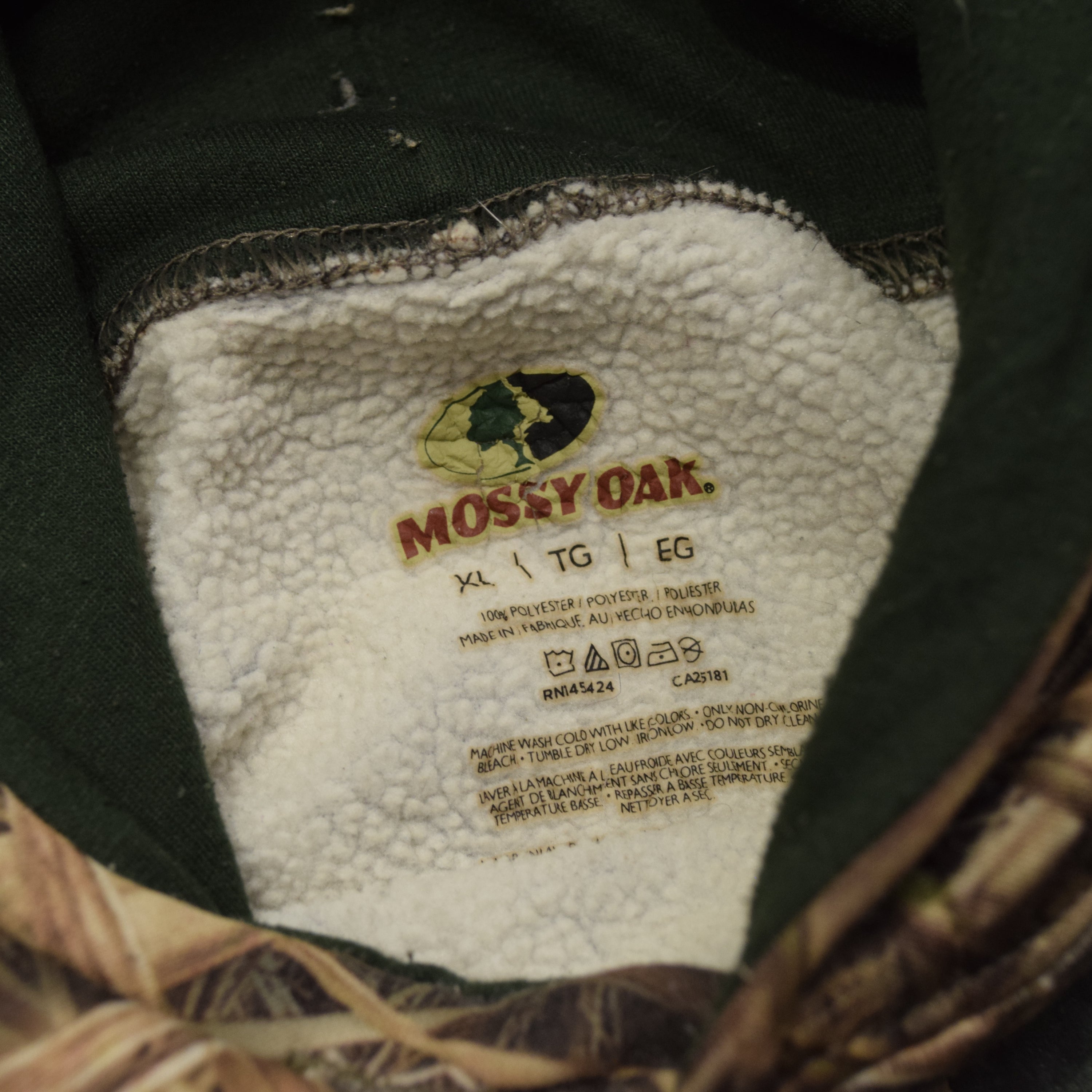 2000s Mossy Oak Realtree Hoodie