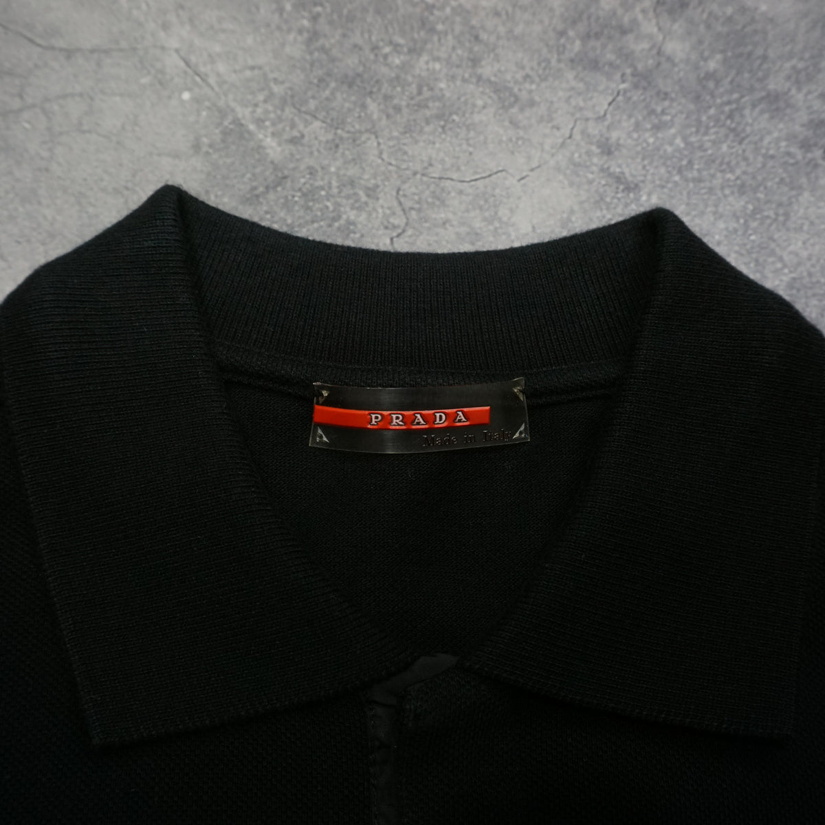 2000s Prada Red Tab Polo