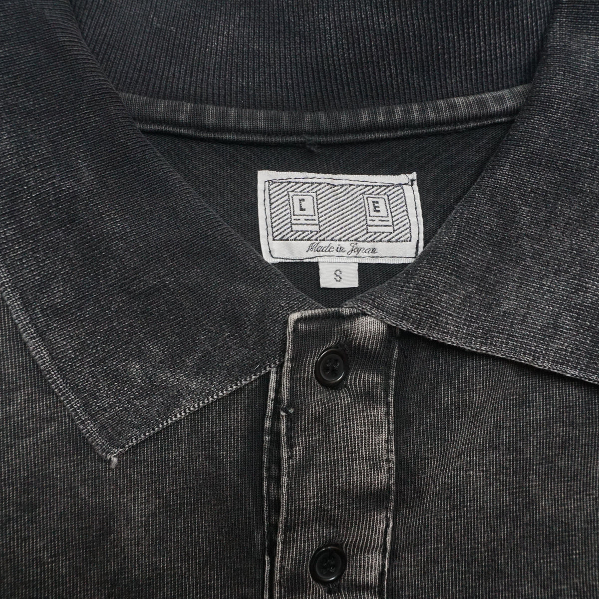 Cav Empt Acid Wash Polo Sweater