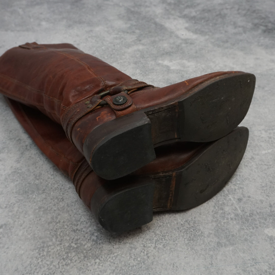 Frye Harness Leather Tall Boots
