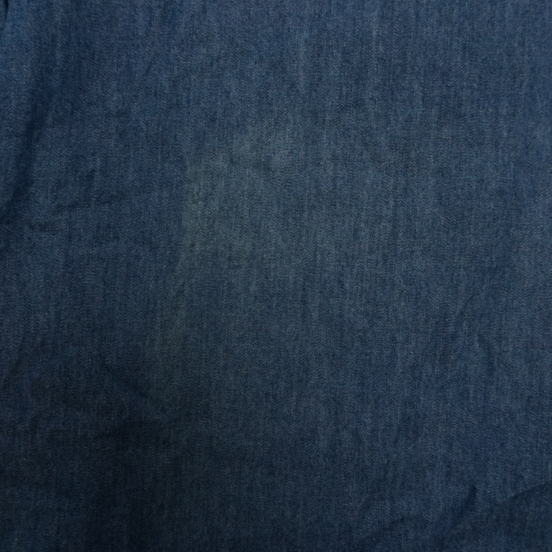 Shakuhachi Ruffled Denim Top