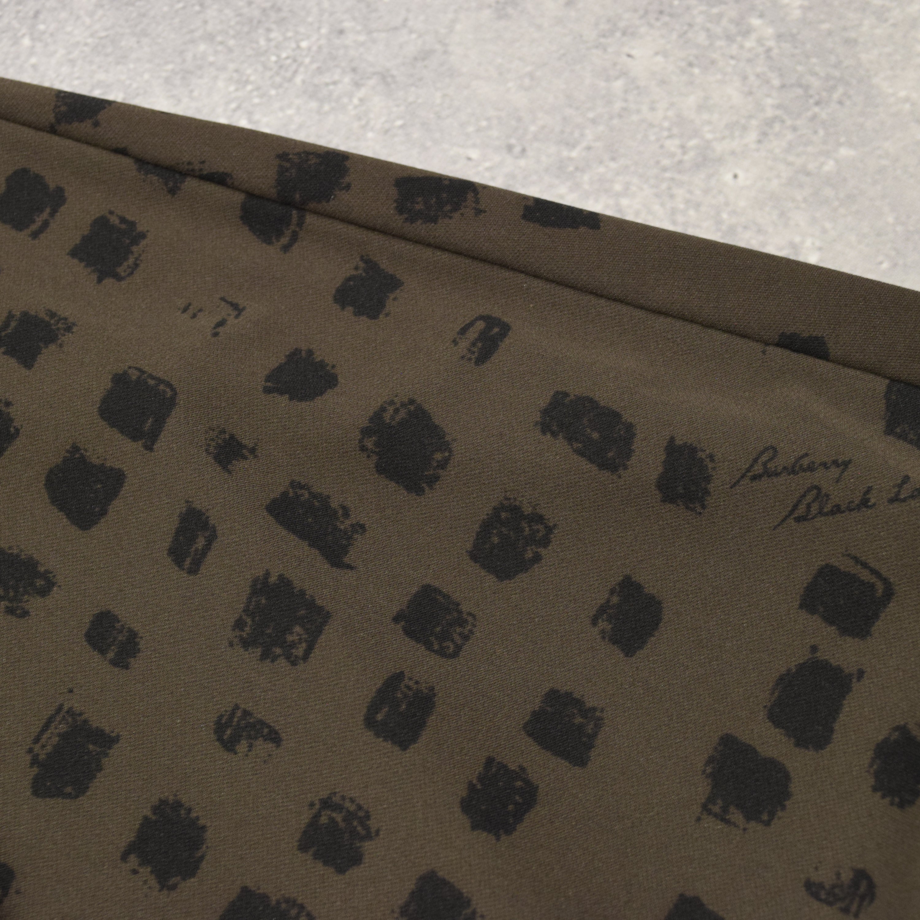 2000s Burberry Black Label Skirt