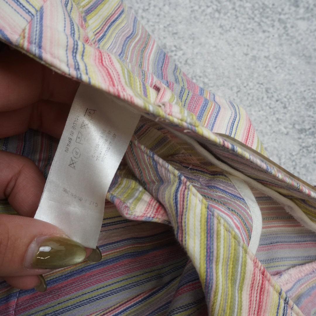 90s Escorpion Striped Pastel Pants