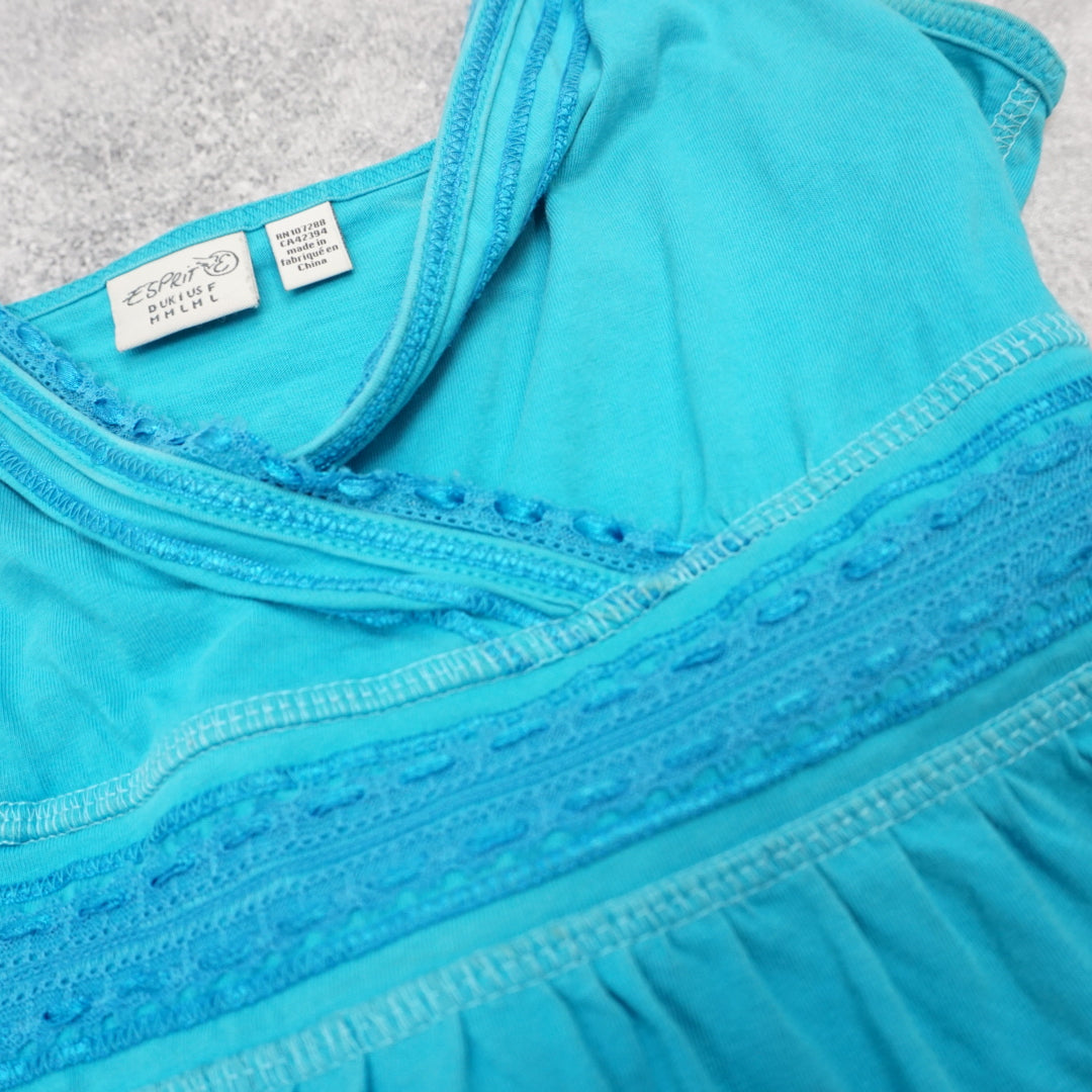 2000s Esprit Embroided  Cami