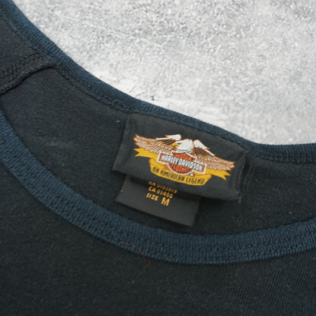 2000s Harley-Davidson Motorcycles Graphic Top
