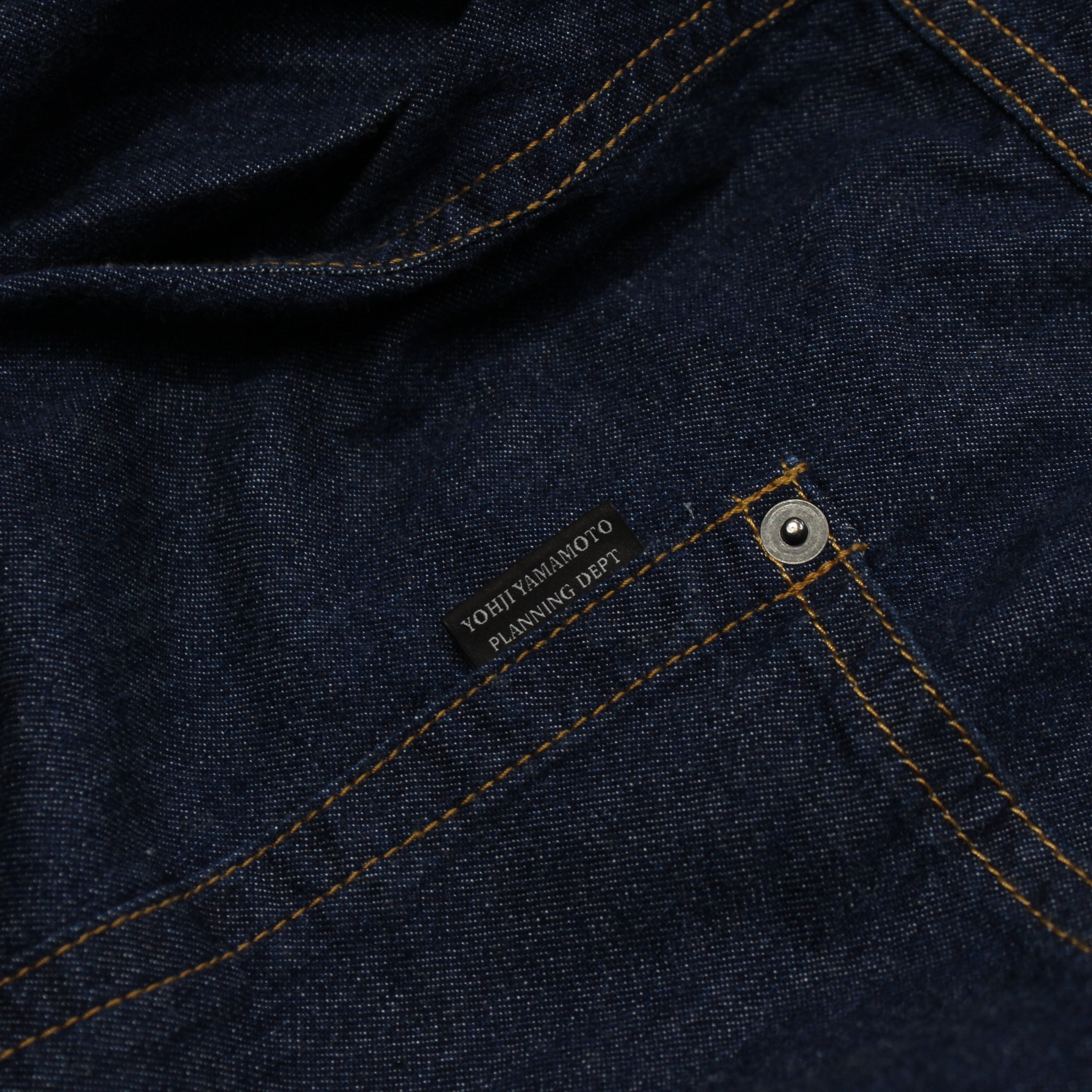 Yohji Yamamoto Buckleback Jeans