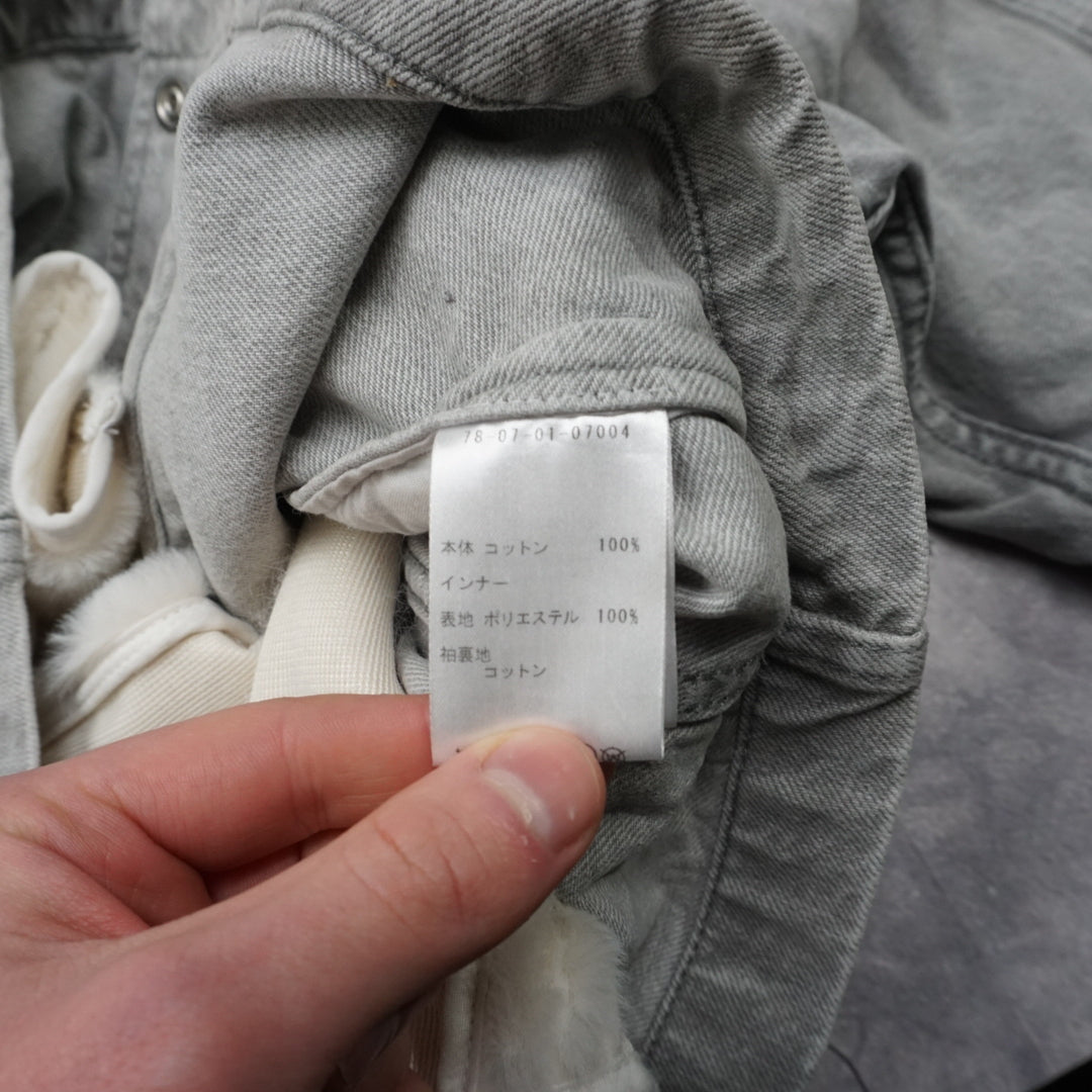 Isabel Marant Fleece Lined Denim Jacket