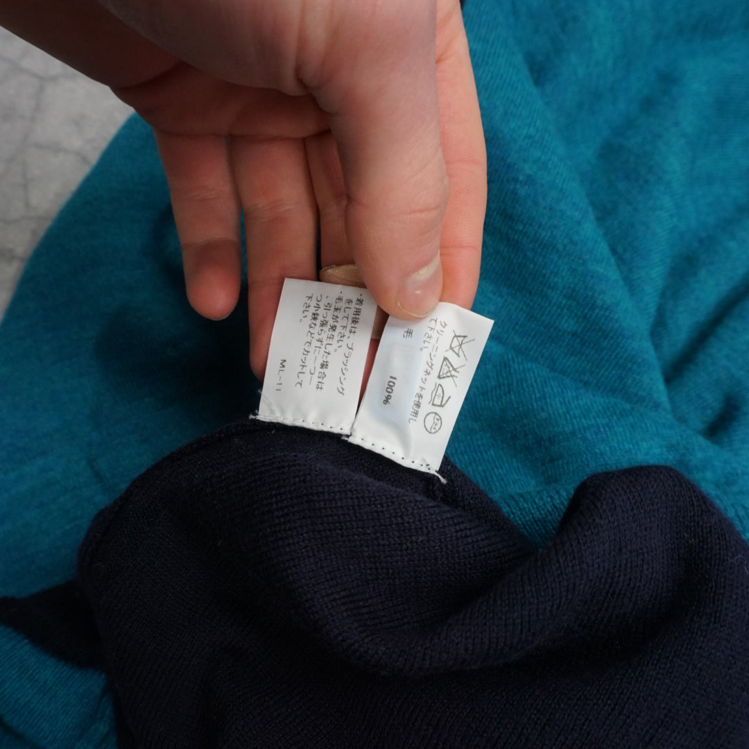 Issey Miyake Men Double Layered Wool Knit