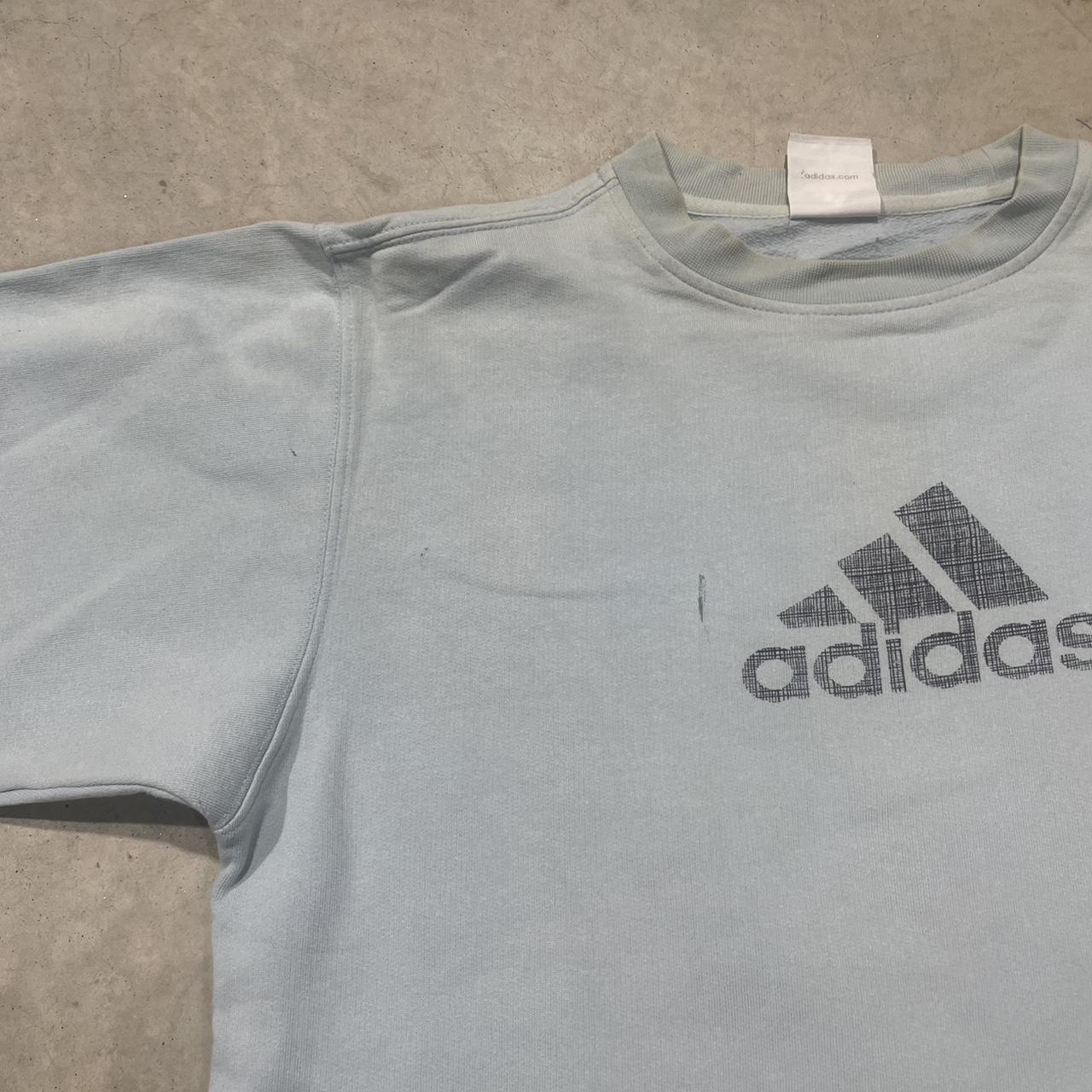 2000s Adidas Oversized Crewneck Jumper
