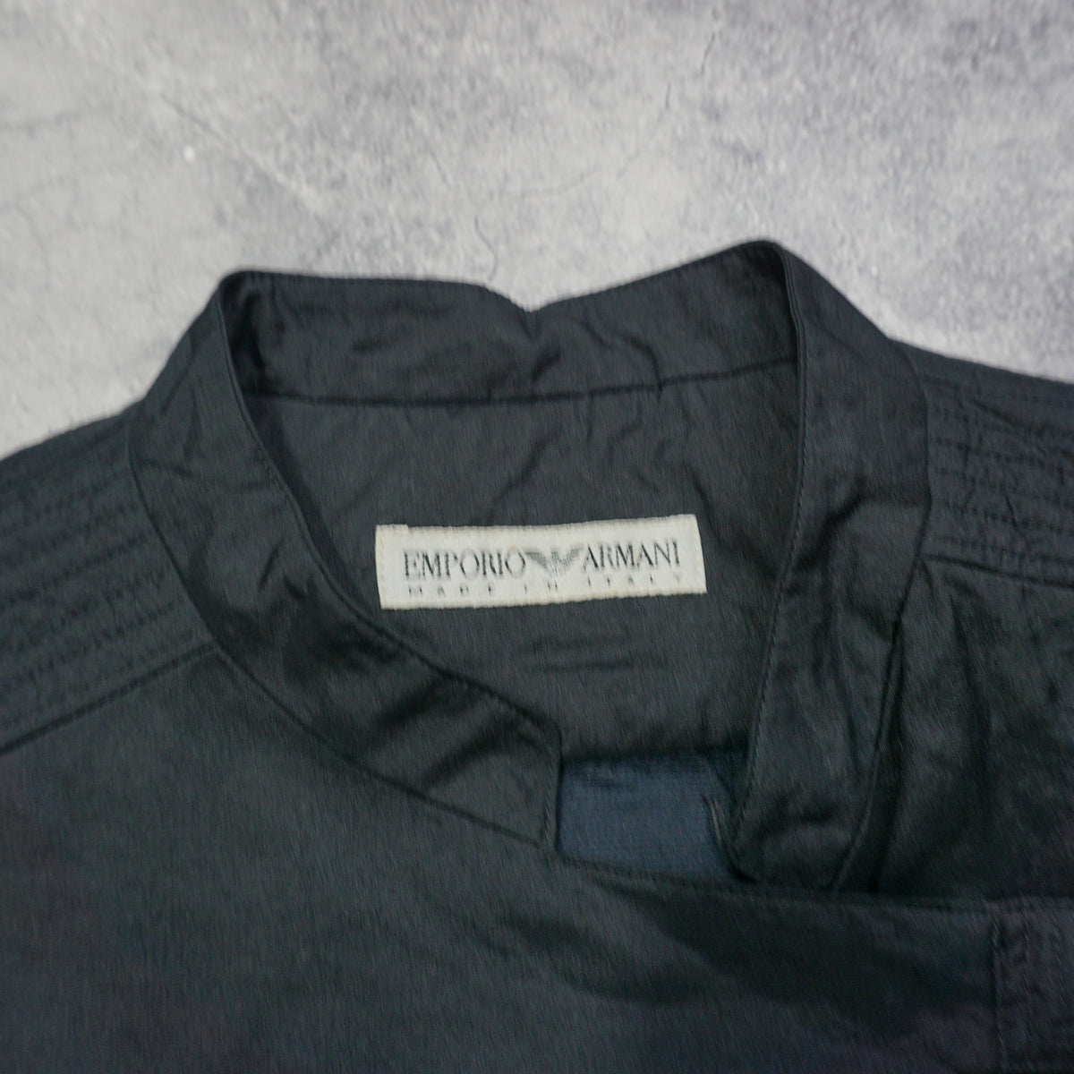 2000s Emporio Armani Asymmetrical Closure Jacket