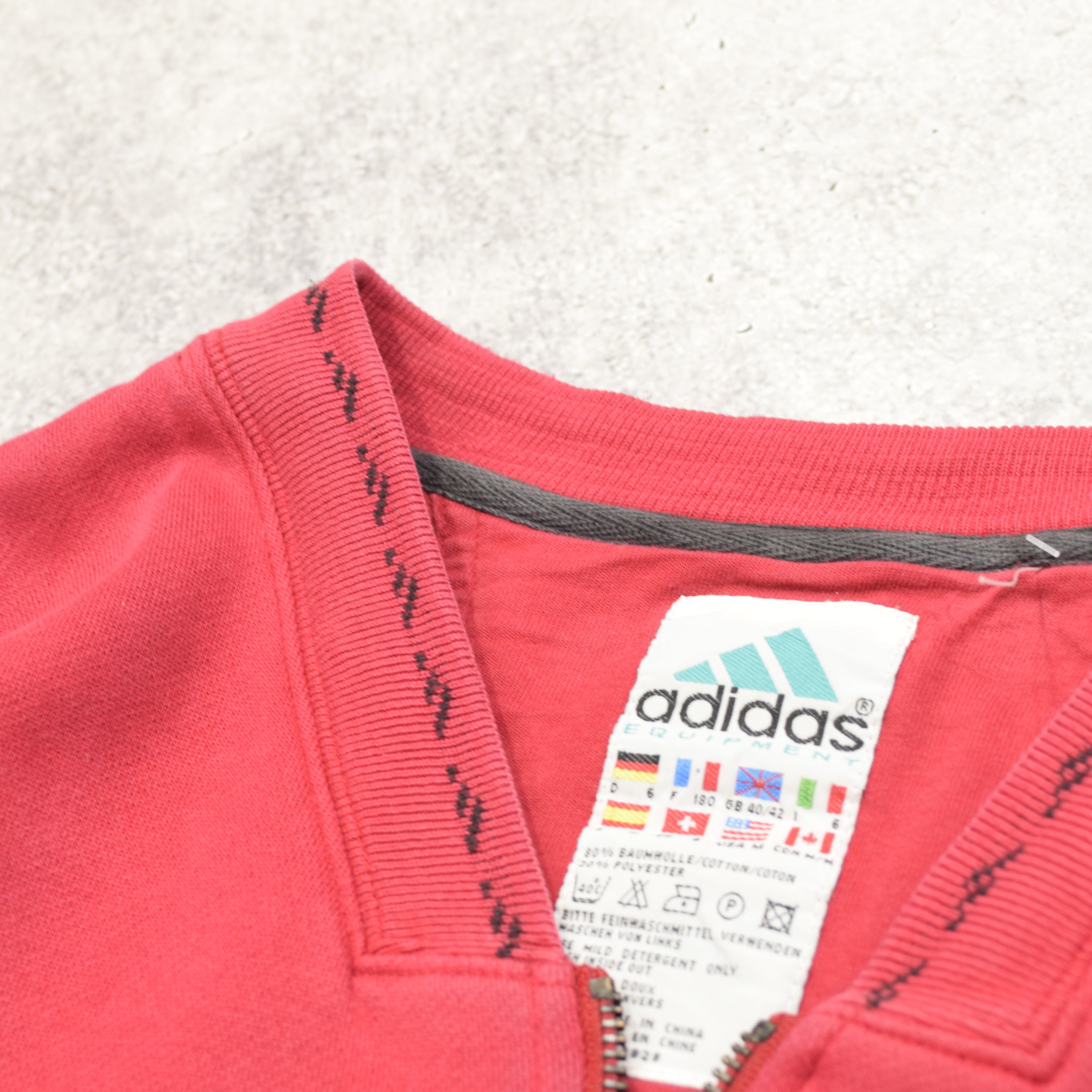 2000s Adidas Equipment Zip Up