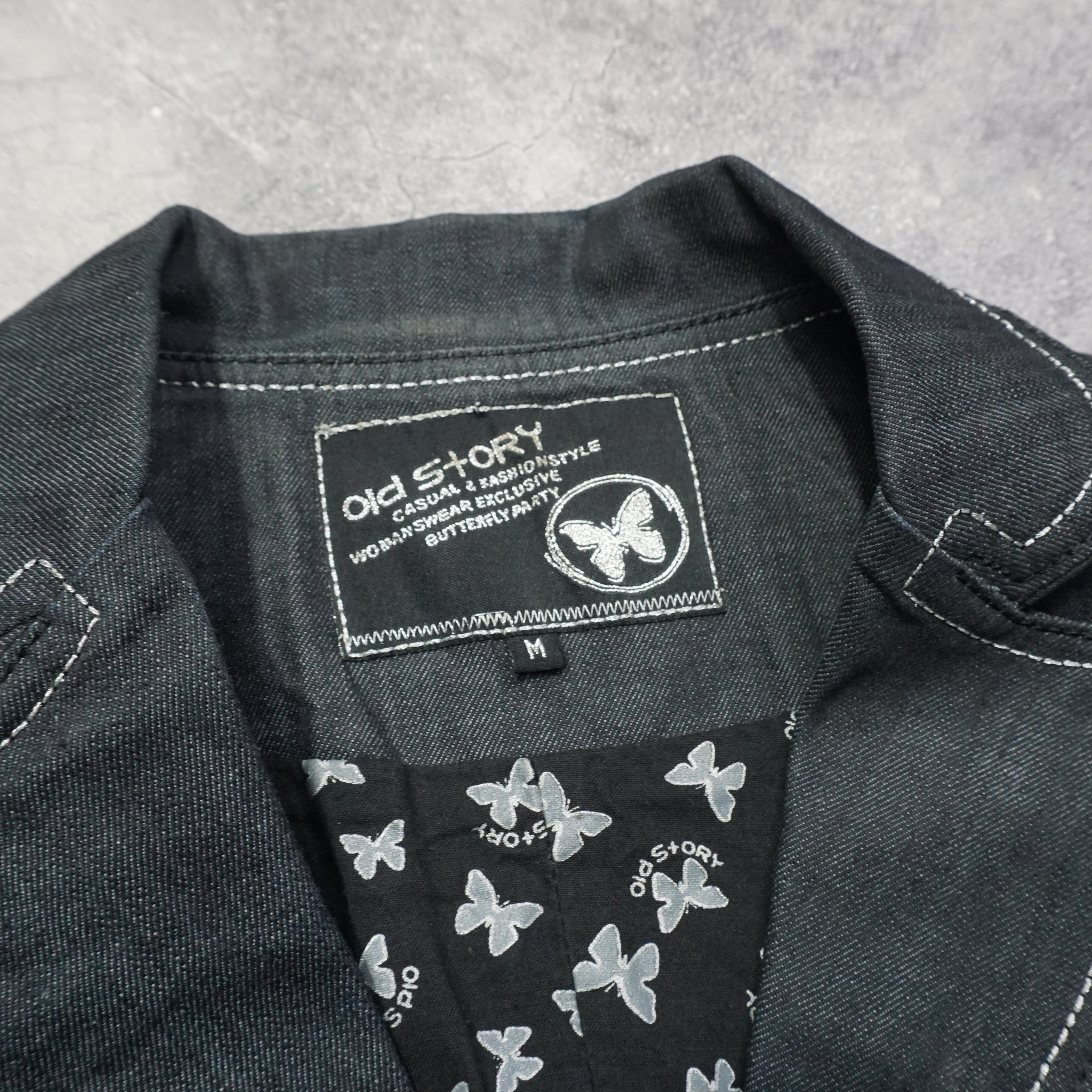 2000s Old Story Denim Vest