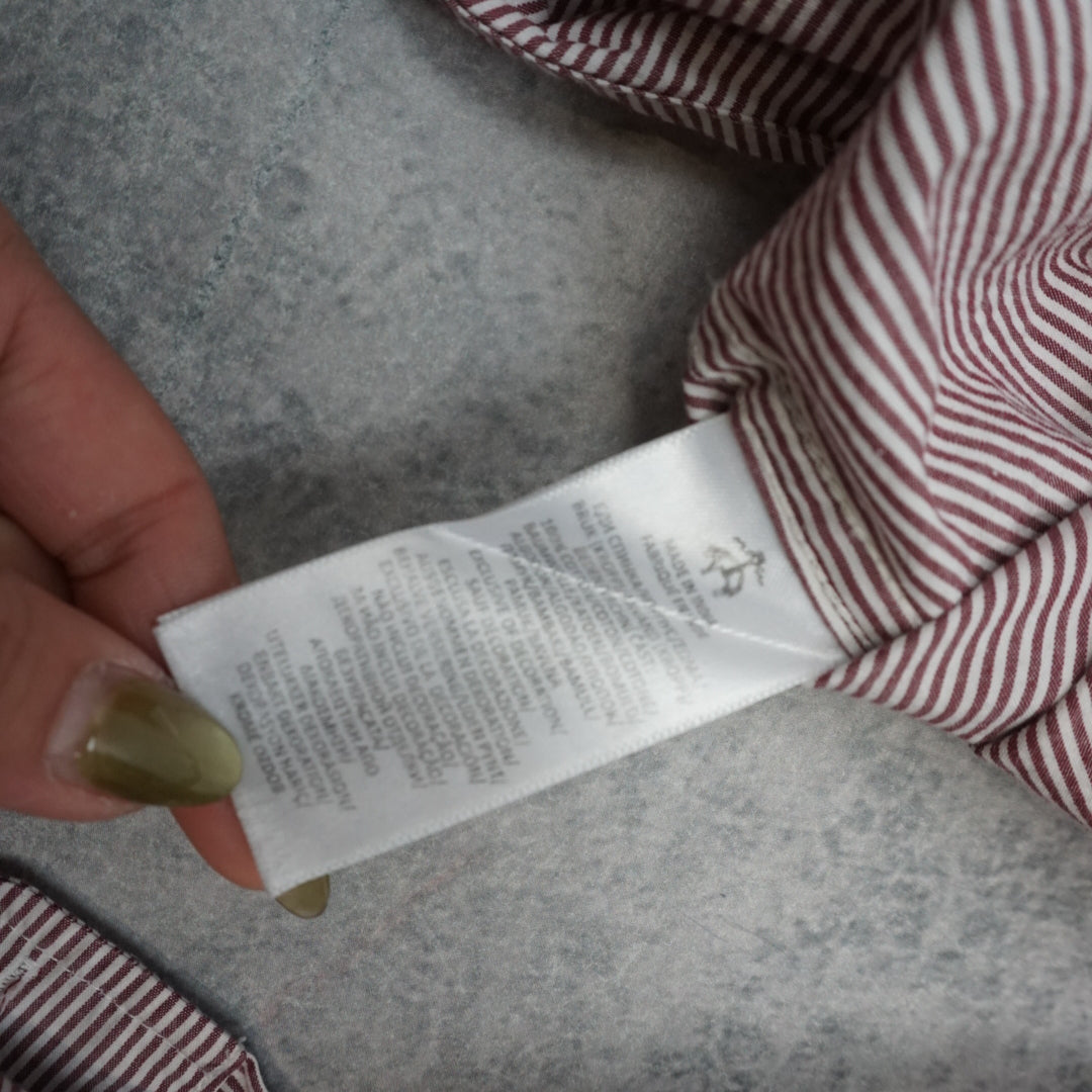 Code 57 Striped Button Up