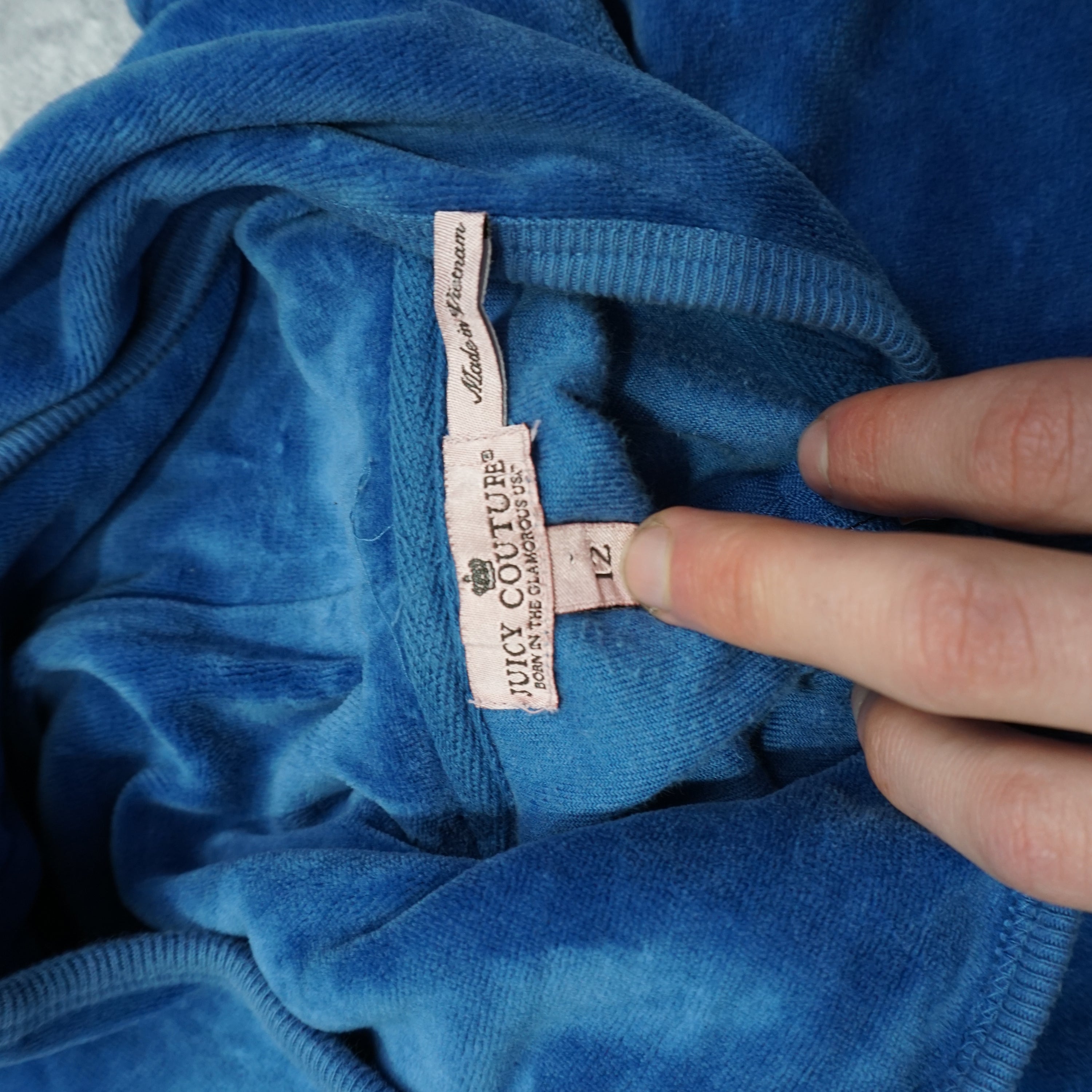 2000s Juicy Couture Velour Hoodie