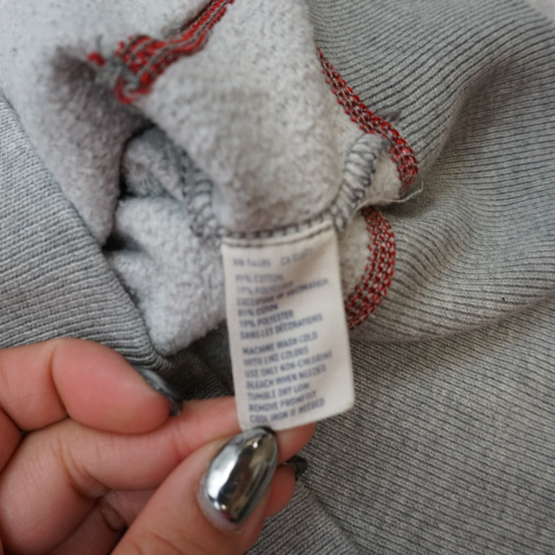 American Eagle Outfitters Zip Up Raglan Graphic Hoodie