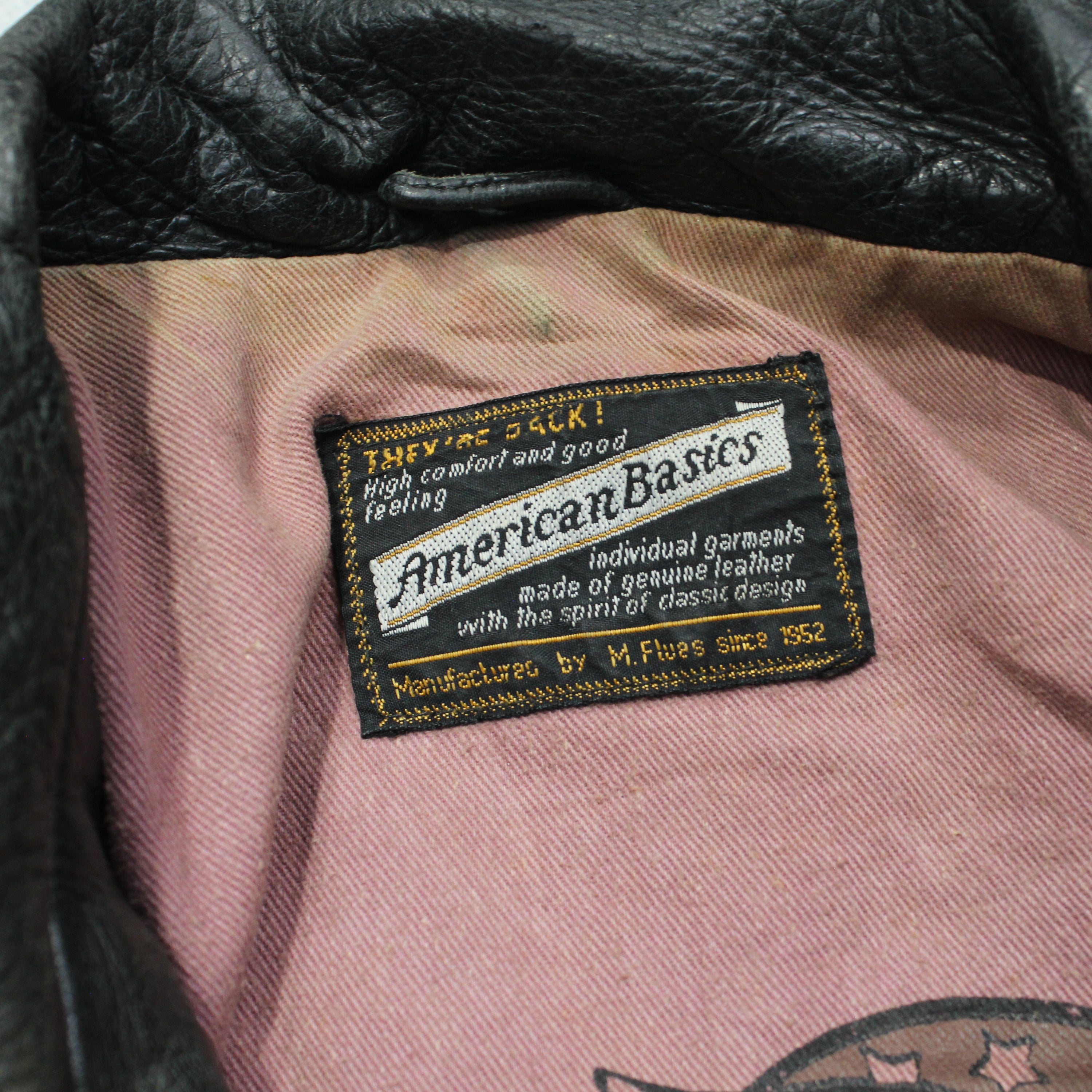 80s American Basics Leather Jacket