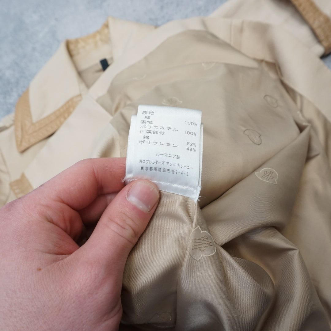 2000s Moncler Belted  Trench Coat