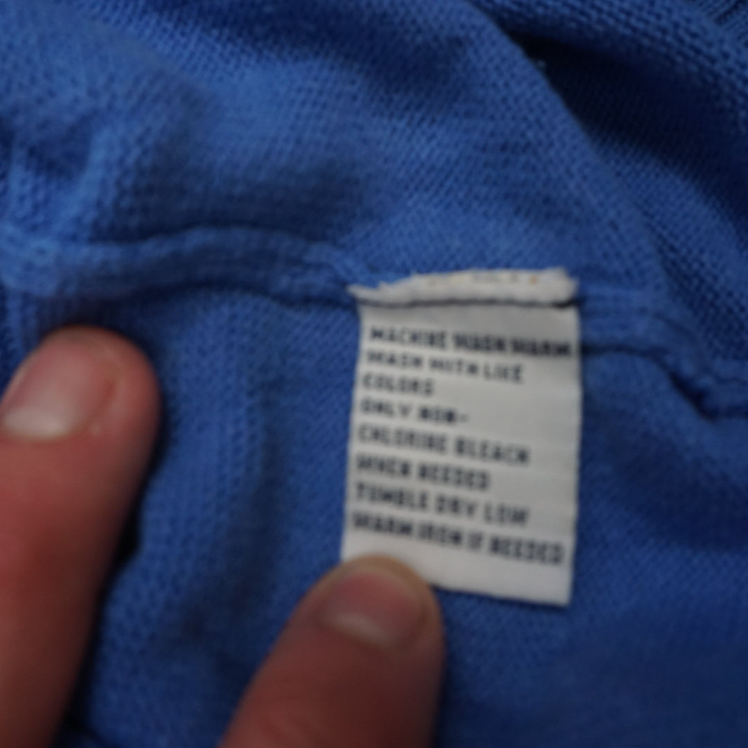 2000s Polo By Ralph Lauren Classic Fit Cotton Quarter Zip Jumper