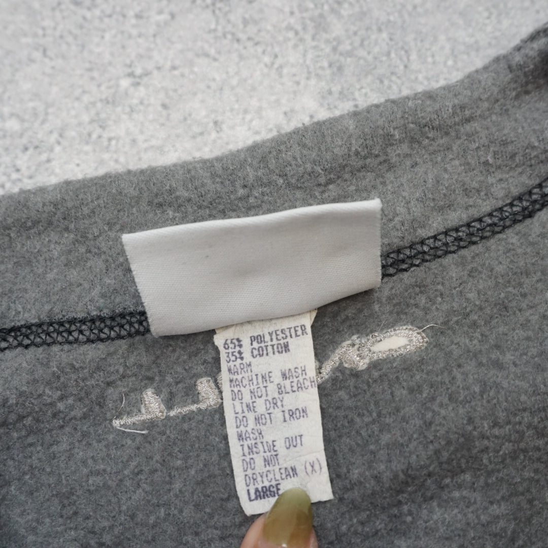 2000s O'Neill Cropped Fleece Vest Top