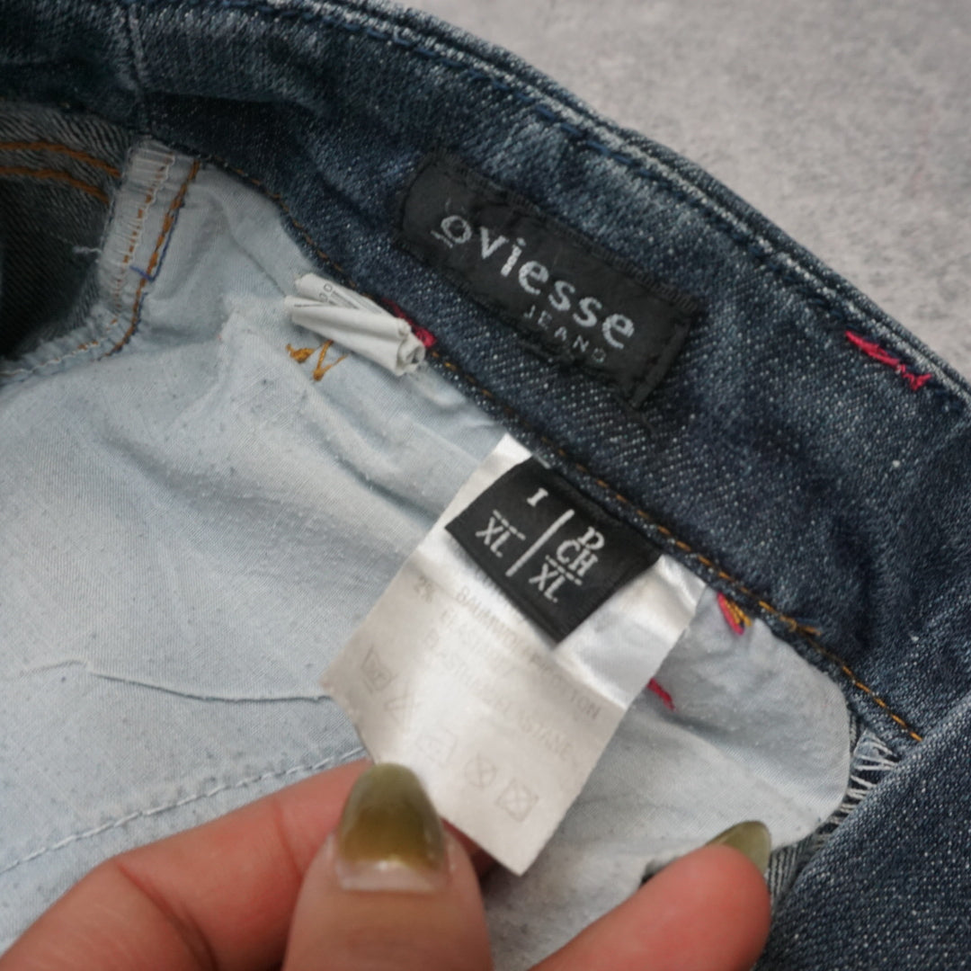 2000s Oviesse Flared Low Rise Jeans