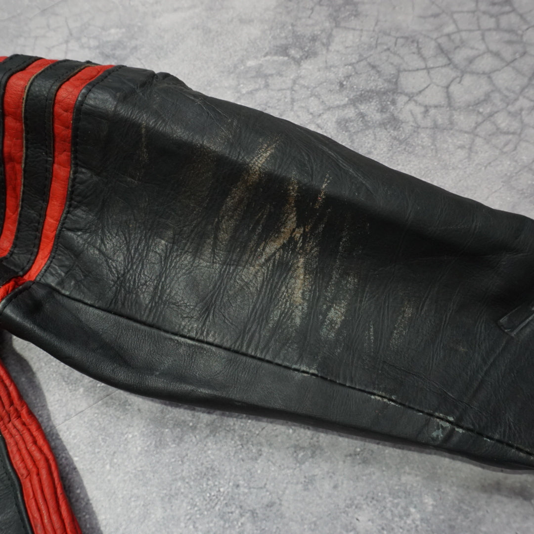 90s Road Gear Biker Leather Jacket