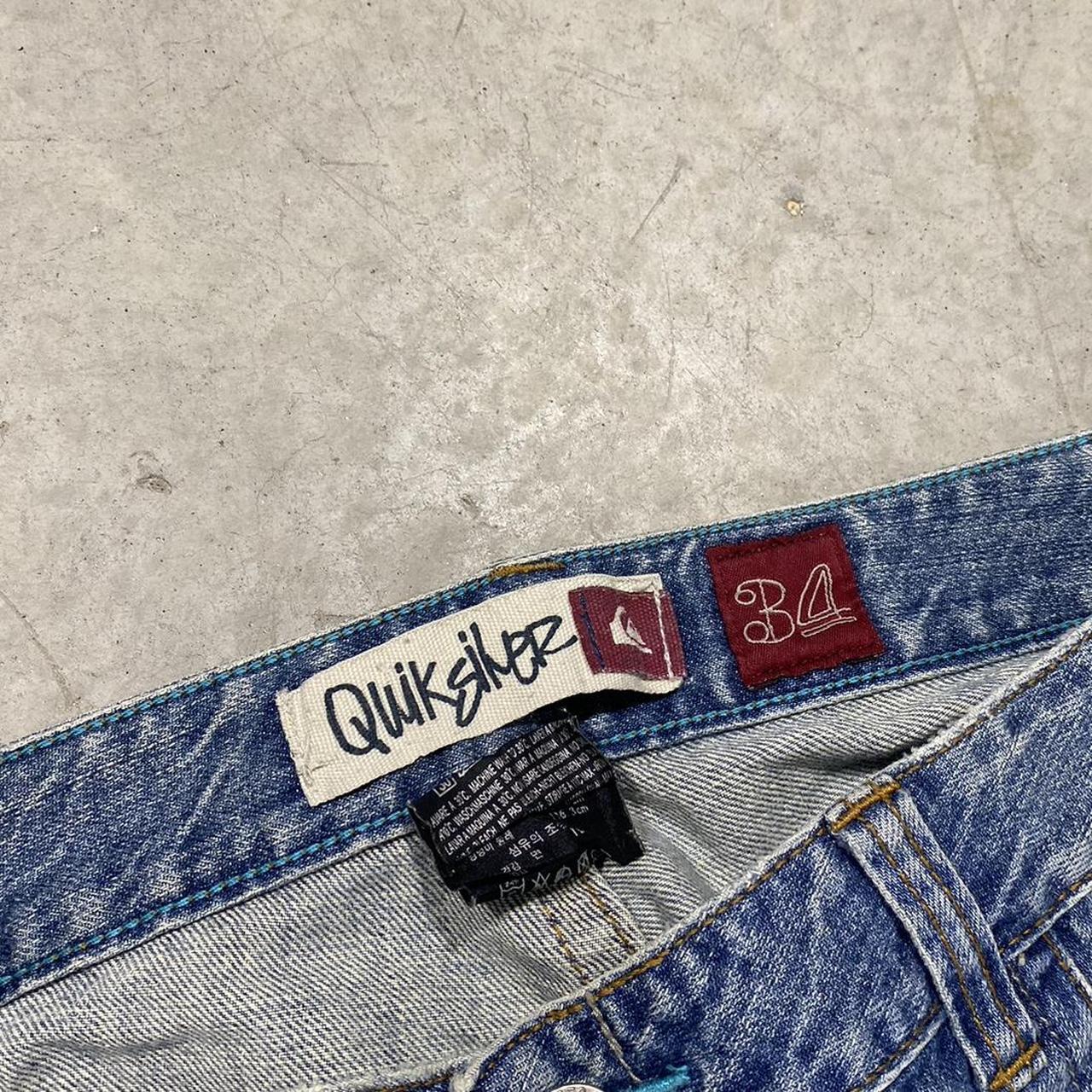 2000s Quiksilver Paint Splatter Jeans