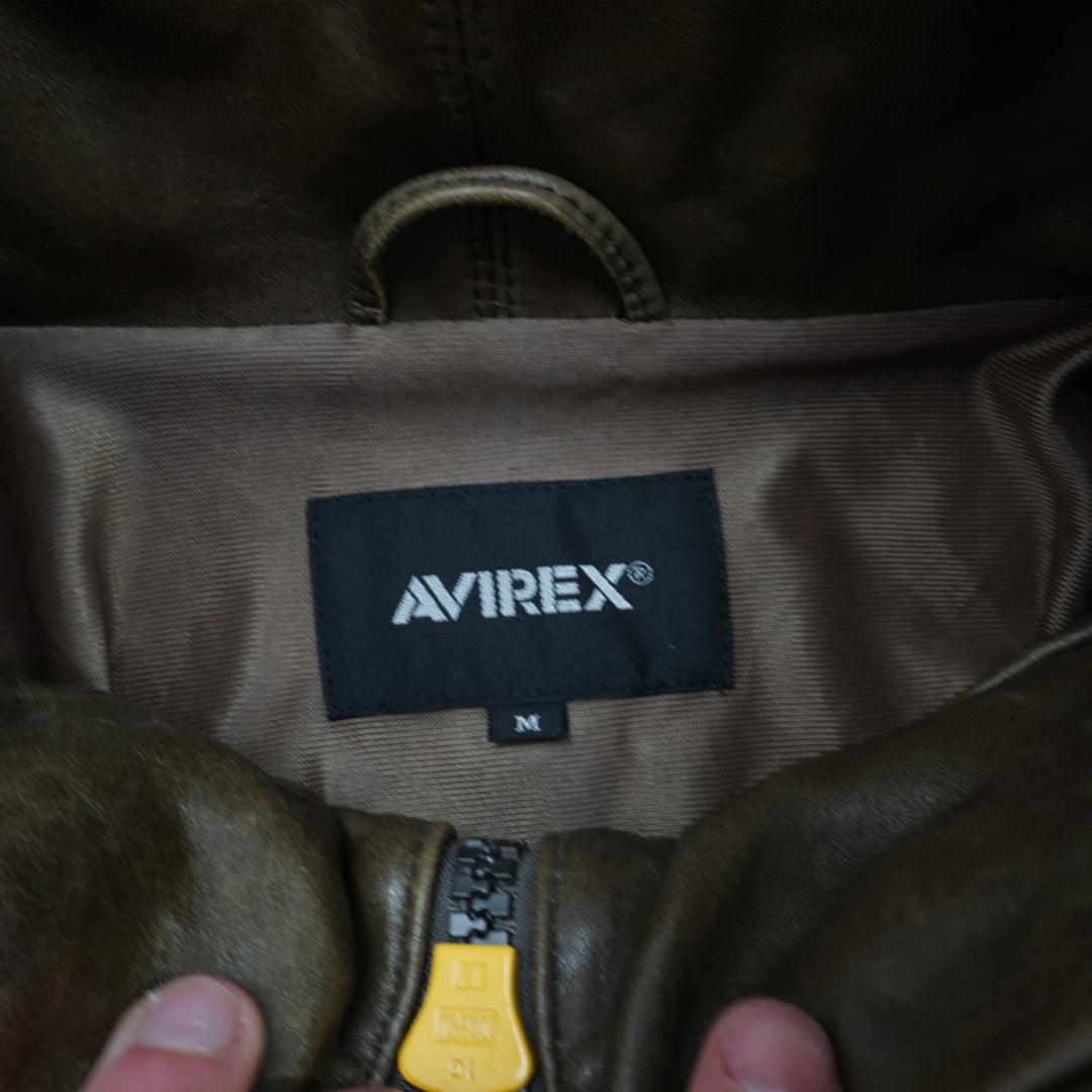 Avirex Utility Leather Jacket
