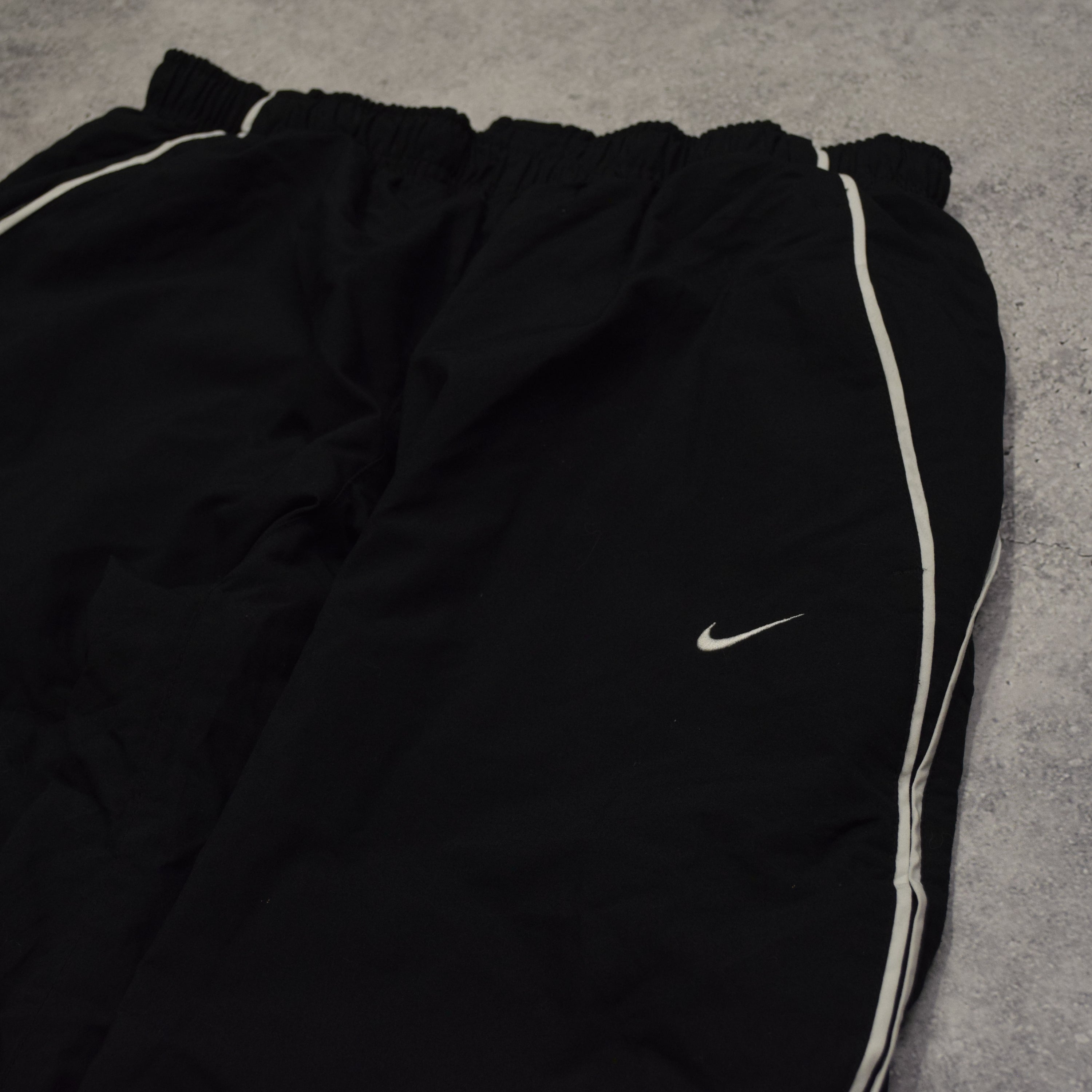 2000s Nike Ankle Zip Flared Track Pants
