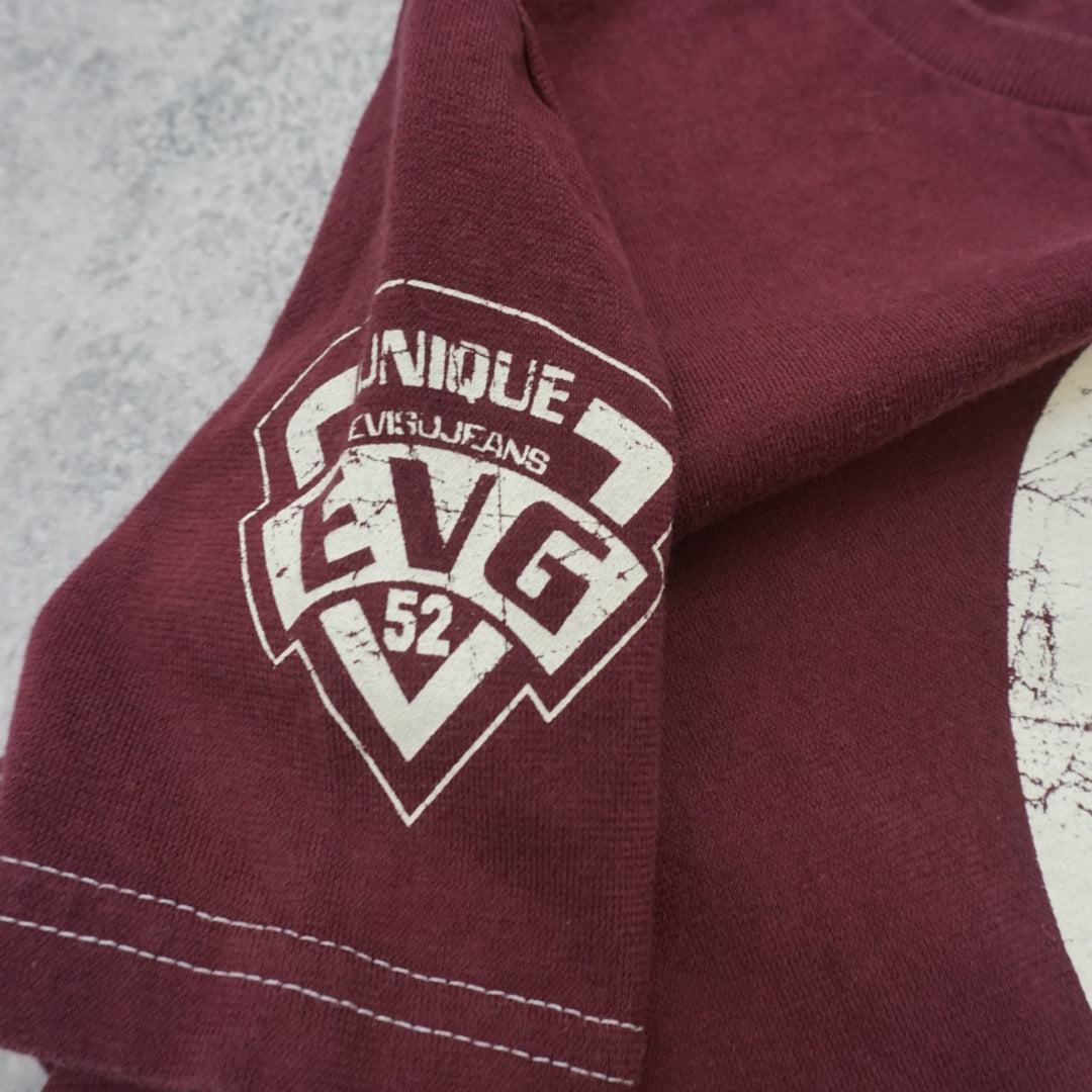 2000s Evisu Seagull Graphic T-Shirt