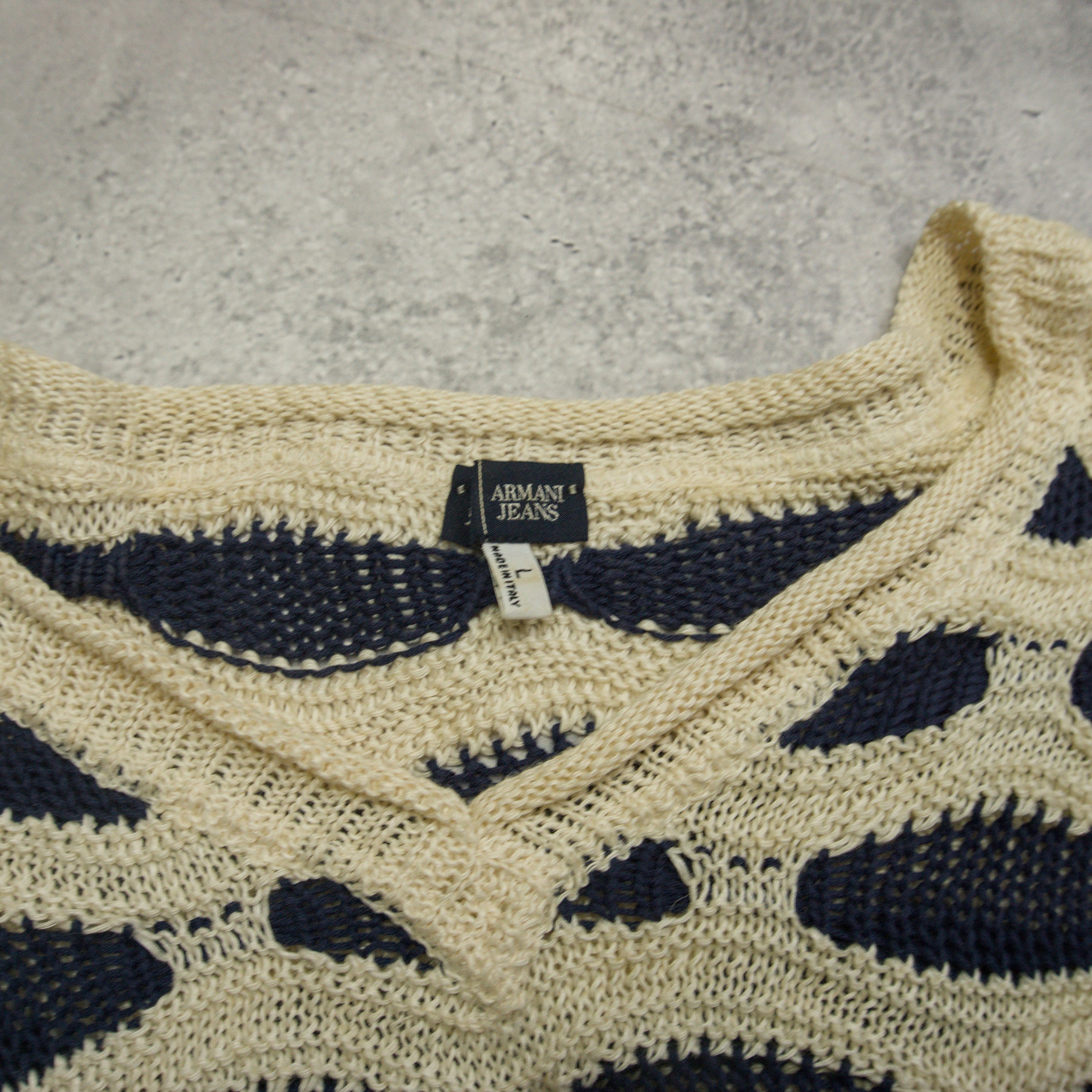 2000s Armani Jeans Knit Sweater