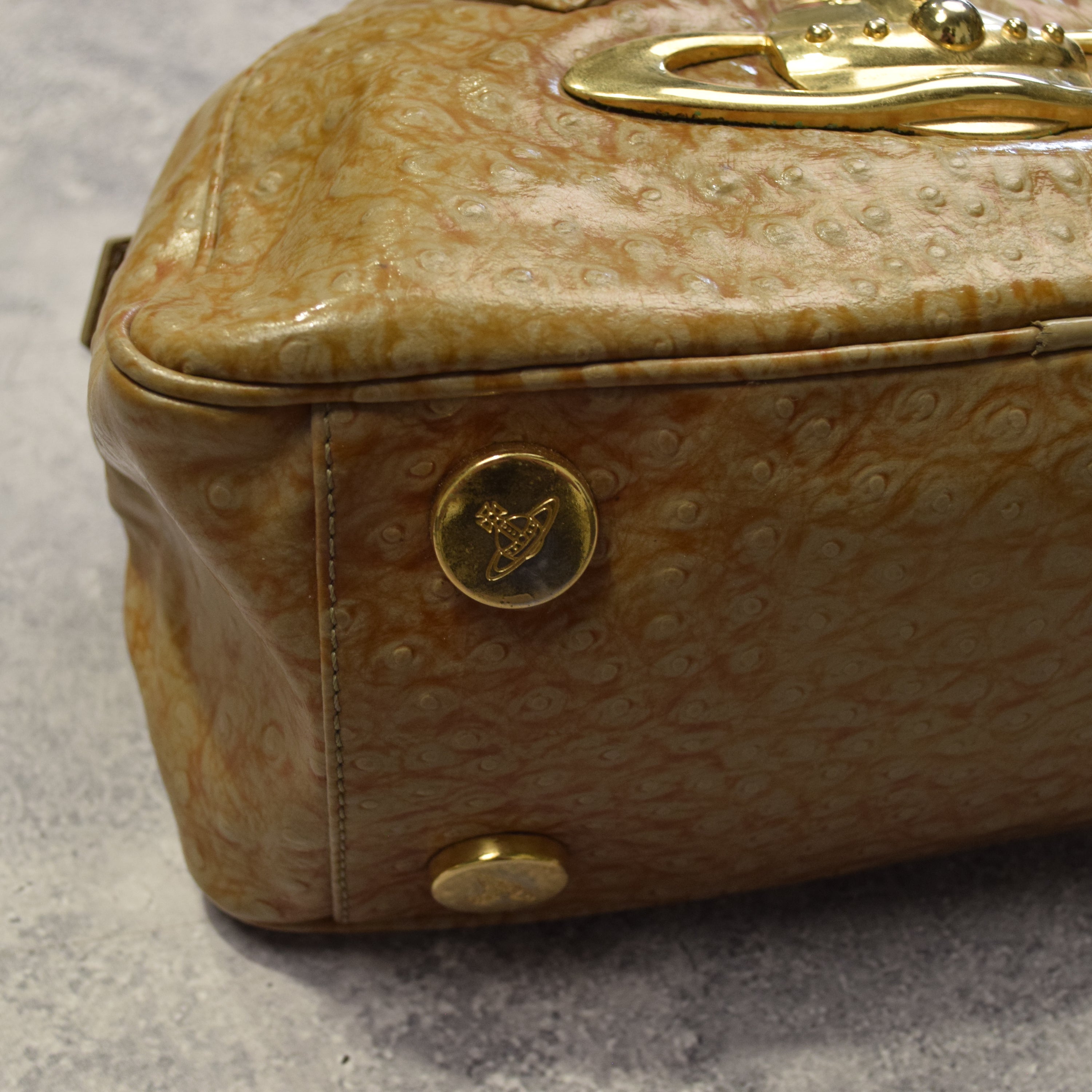 2000s Vivienne Westwood Orb Logo Handbag