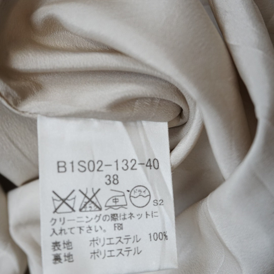 Burberry Polka Dot Pleated Skirt