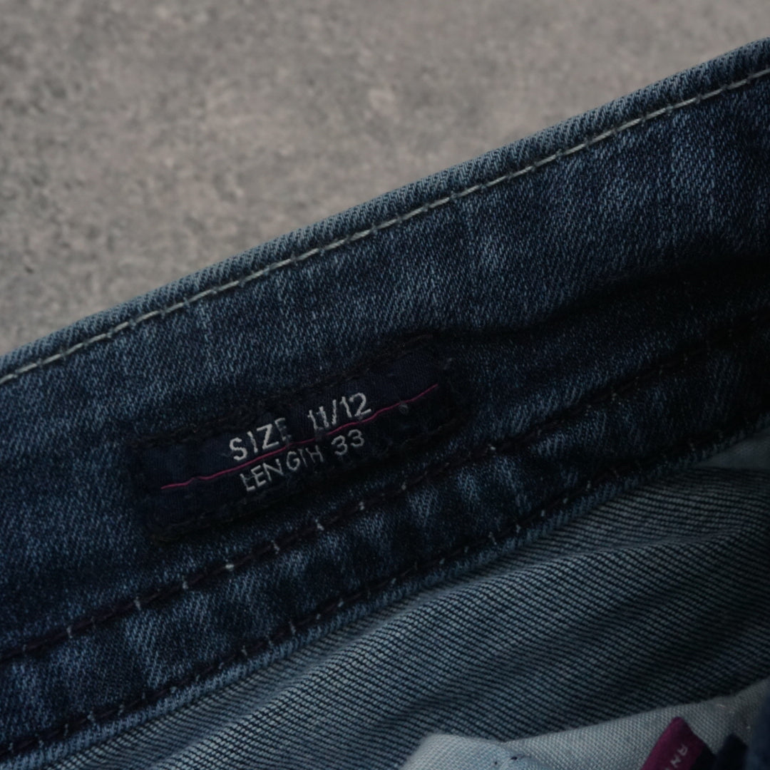 2000s Vigoss Low Rise Embellished Jorts