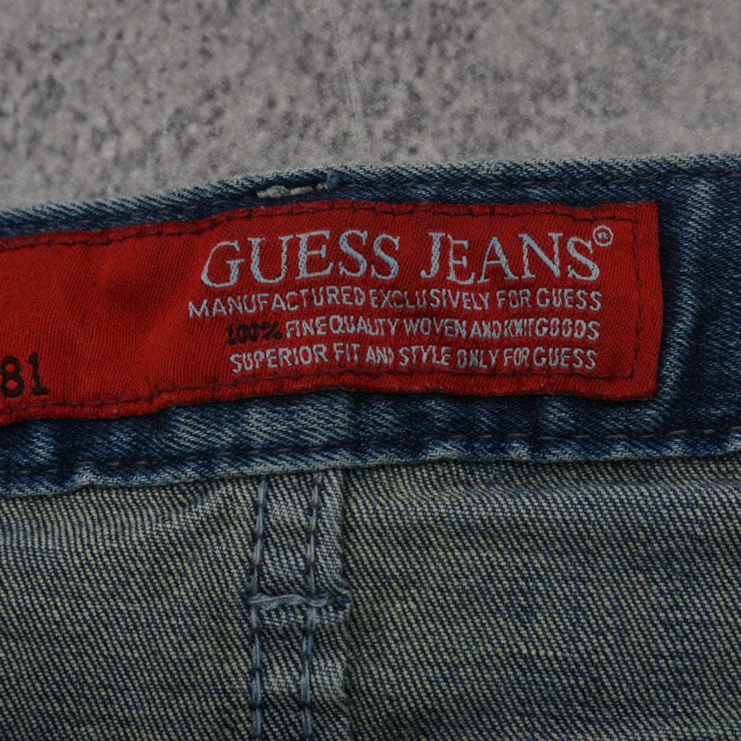 2000s Guess Jeans Low Rise Mini Skirt Denim