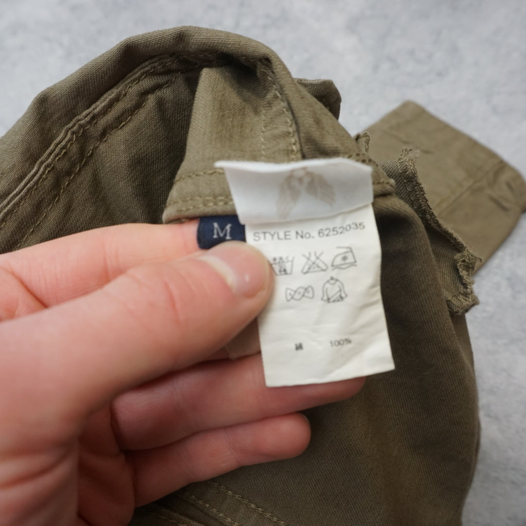 2000s Avirex Military Hooded Utility Jacket