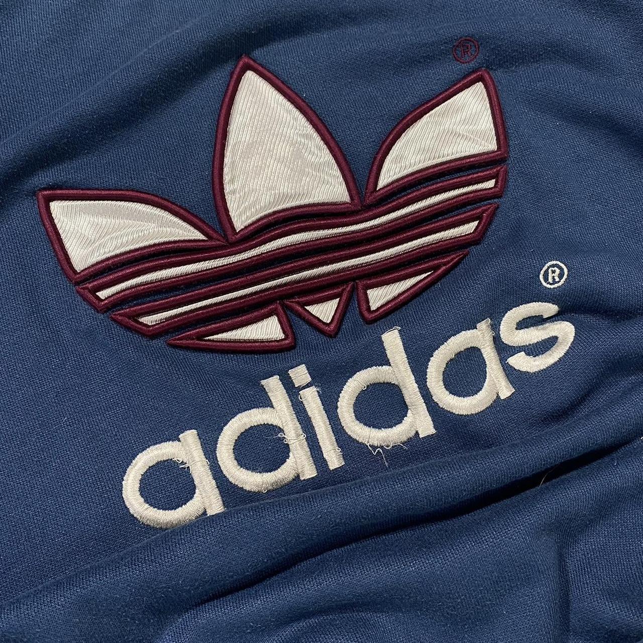 90s Adidas Big Logo Crewneck