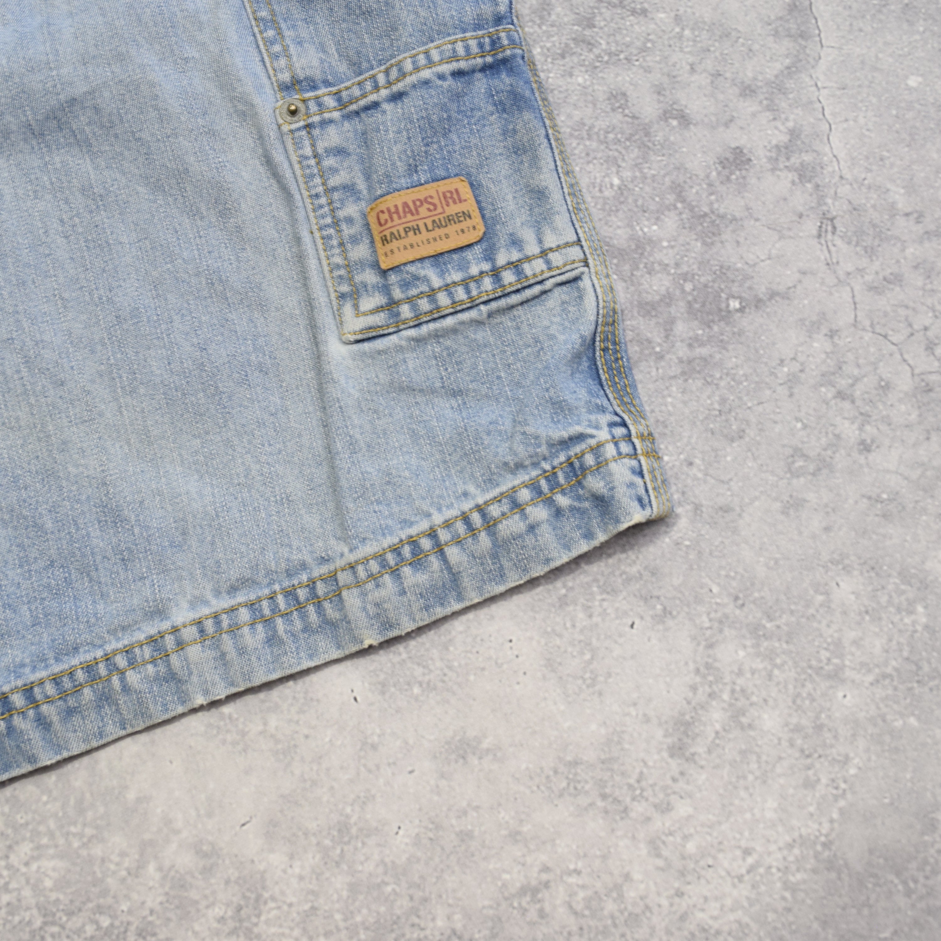 90s Chaps Carpenter Jorts
