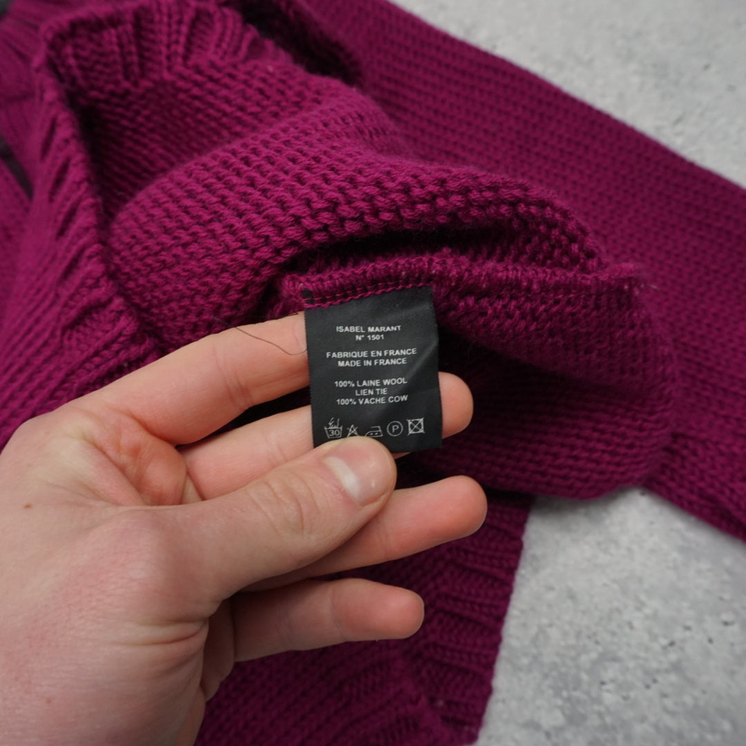 2000s Isabel Marant Hook & Eye Clasp Knit