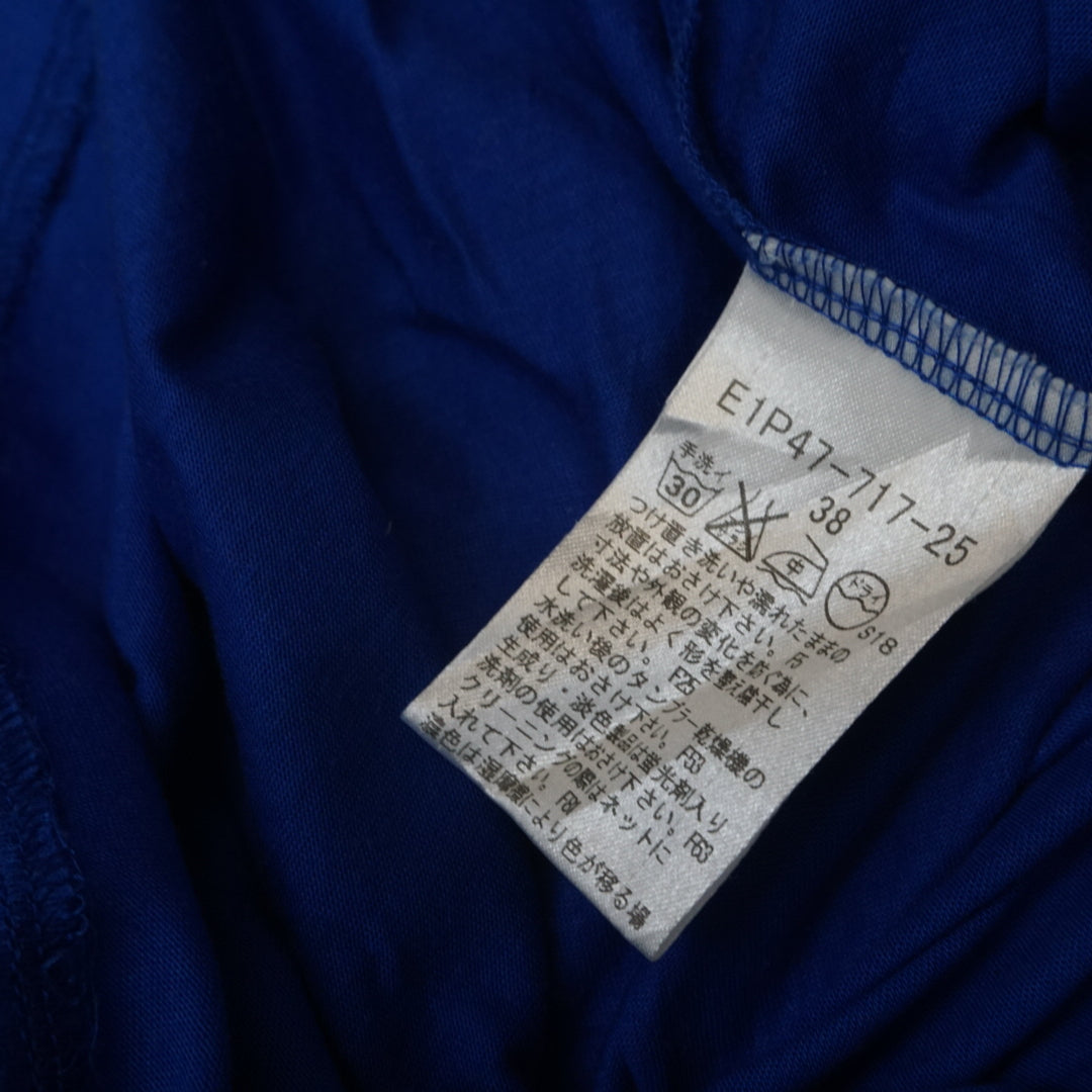 2000s Burberry London Flutter Sleeve Top